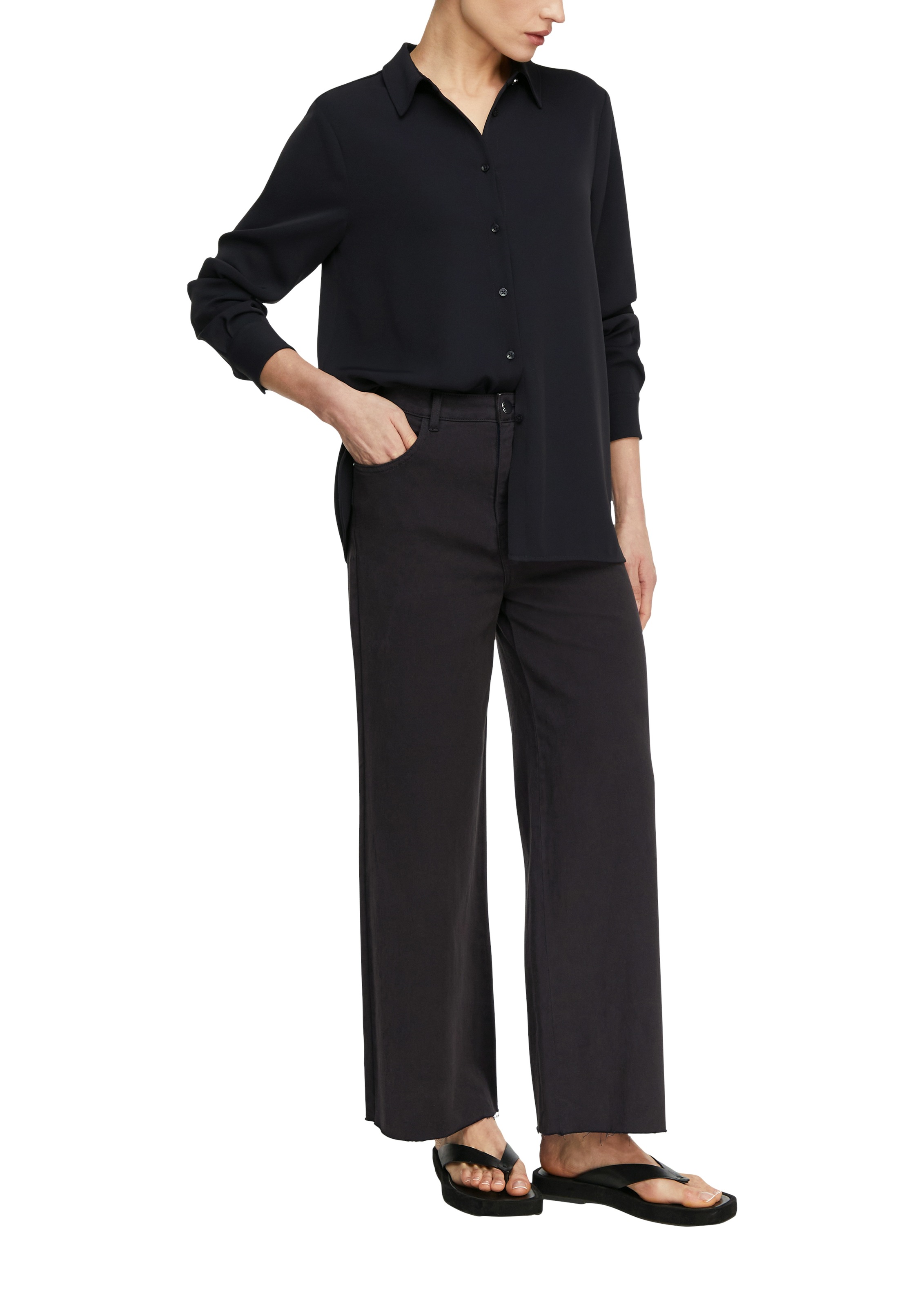 Comma Weite Jeans günstig online kaufen