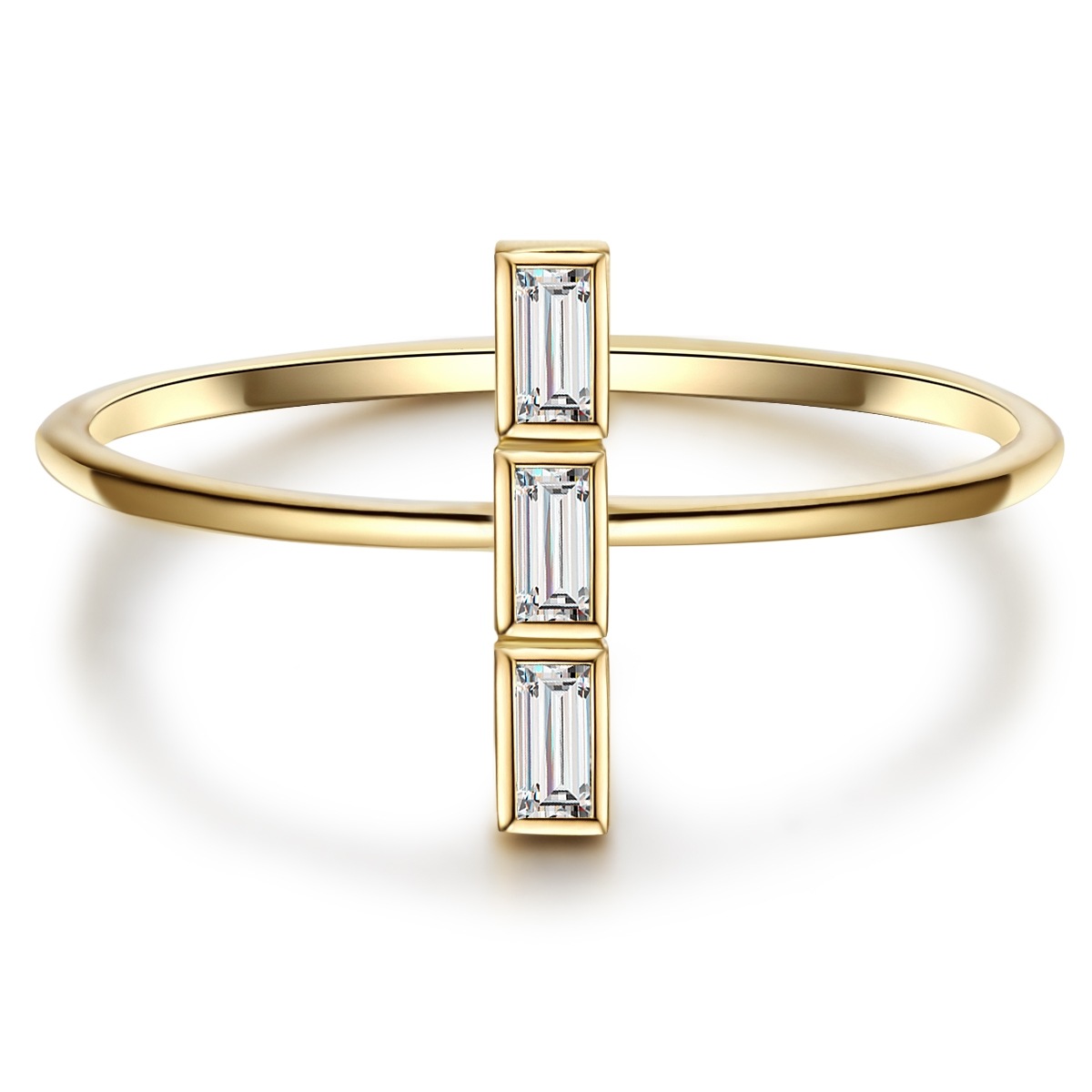 Glanzstücke München GSM351 Ring Yellow Gold Size 60