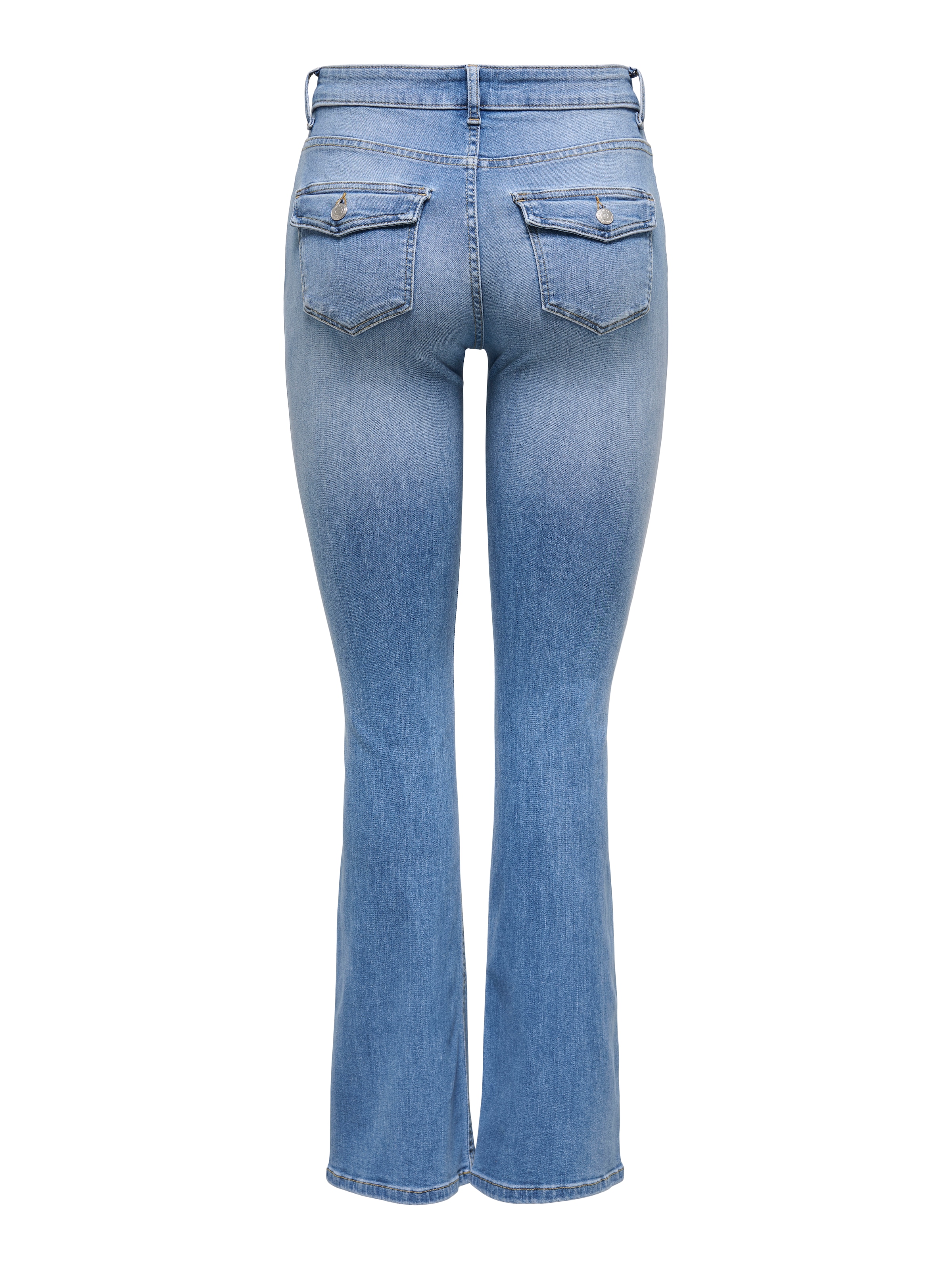 ONLY Skinny-fit-Jeans »ONLBLUSH MW BACK POCK FLA TAI222 DNMNOOS«