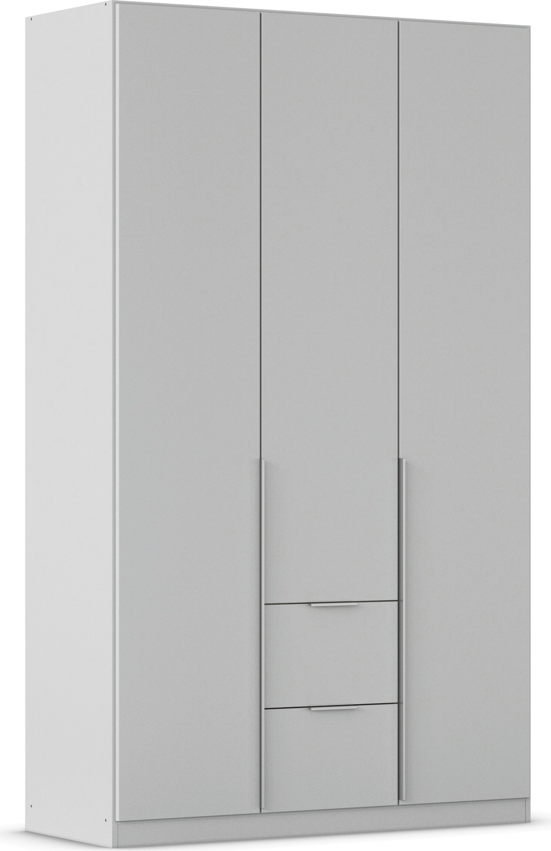OTTO home Drehtürenschrank "Kleiderschrank Schrank Garderobe AGORDO mit Dekor- oder Hochglanzfront" in zwei Griff-Farben, Breite 136 cm, mit Außenschubkästen, Serie in 7 Breiten und 2 Höhen MADE IN GERMANY