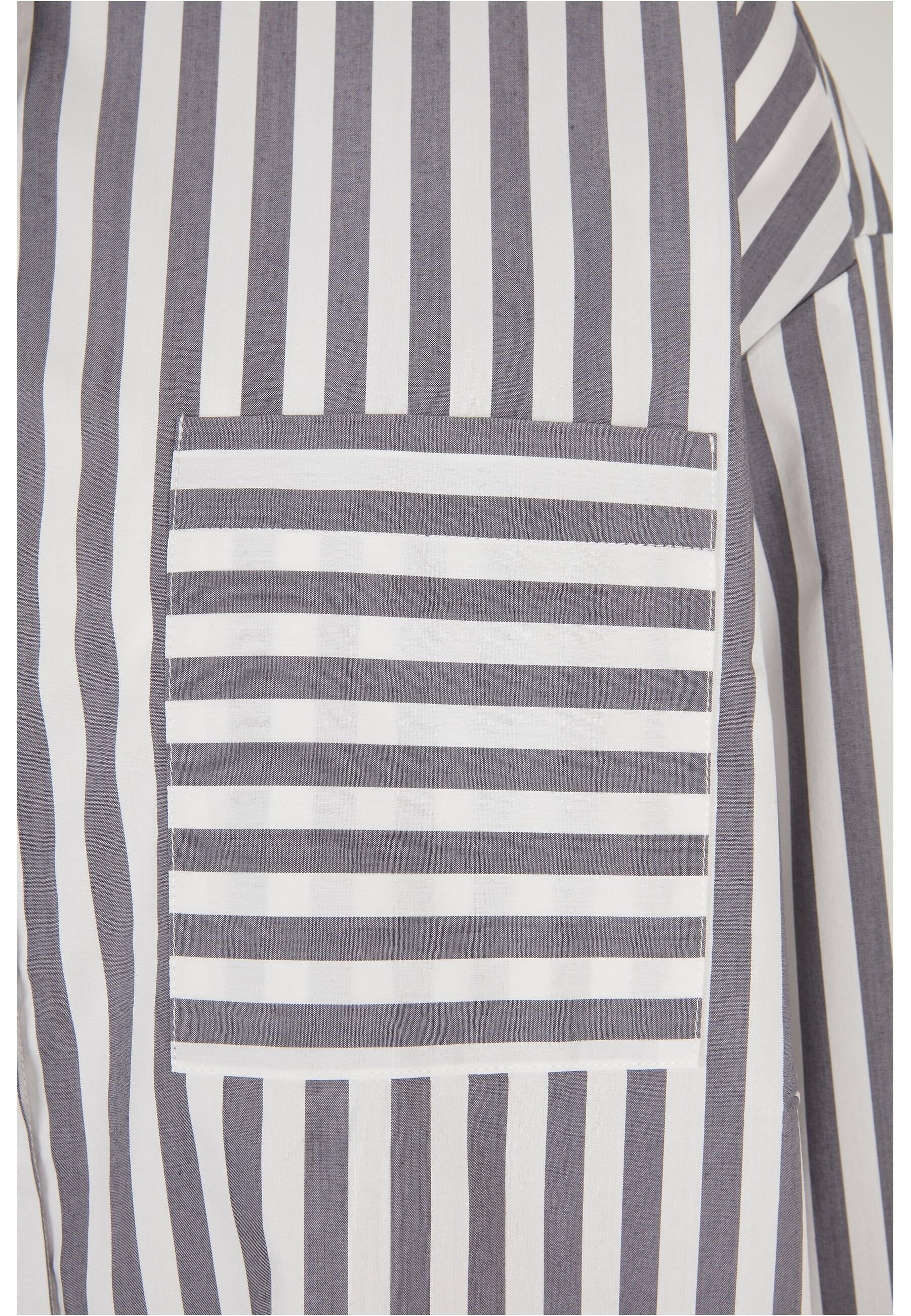 URBAN CLASSICS Klassische Bluse »Urban Classics Damen Ladies Oversized Stripe Shirt«