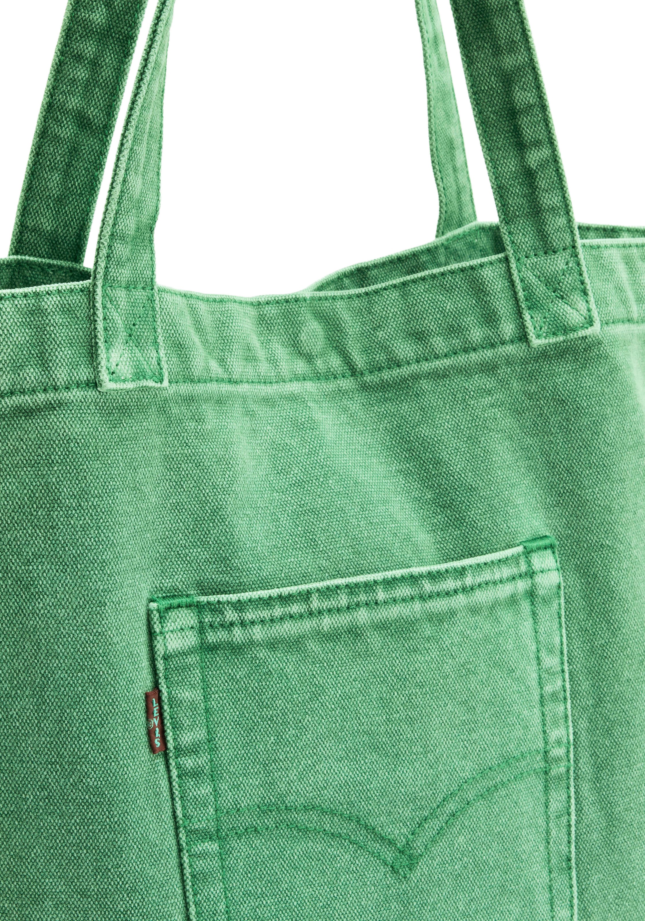 Thumbnail - Levis Beuteltasche "LEVIS TOTE" aus Denim, mit Außentasche