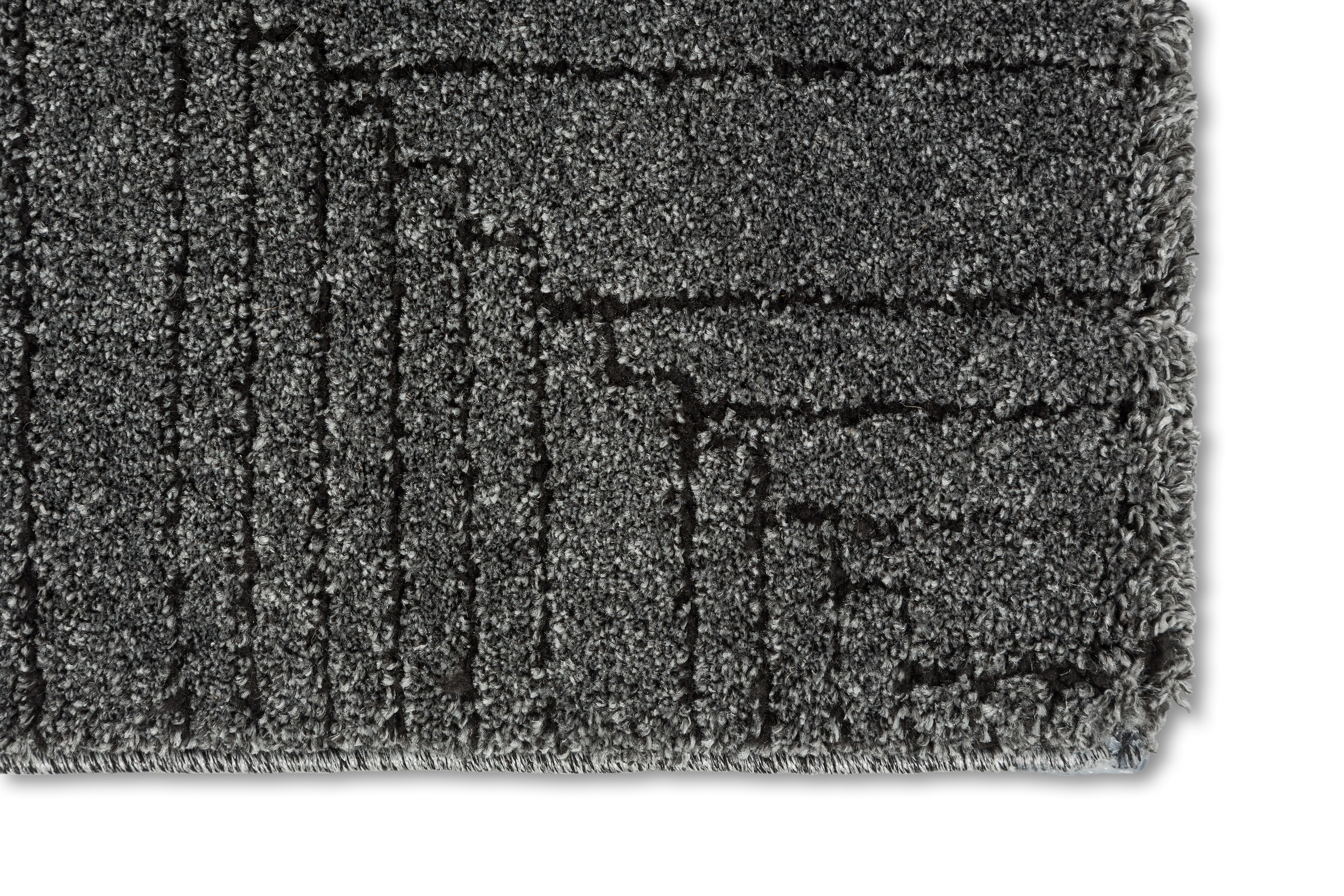 SCHÖNER WOHNEN-Kollektion Teppich »Pure 6317-243«, rechteckig, 22 mm Höhe, Kurzflor, Hoch Tief Struktur, Wohnzimmer, Schöner Wohnen Kollektion