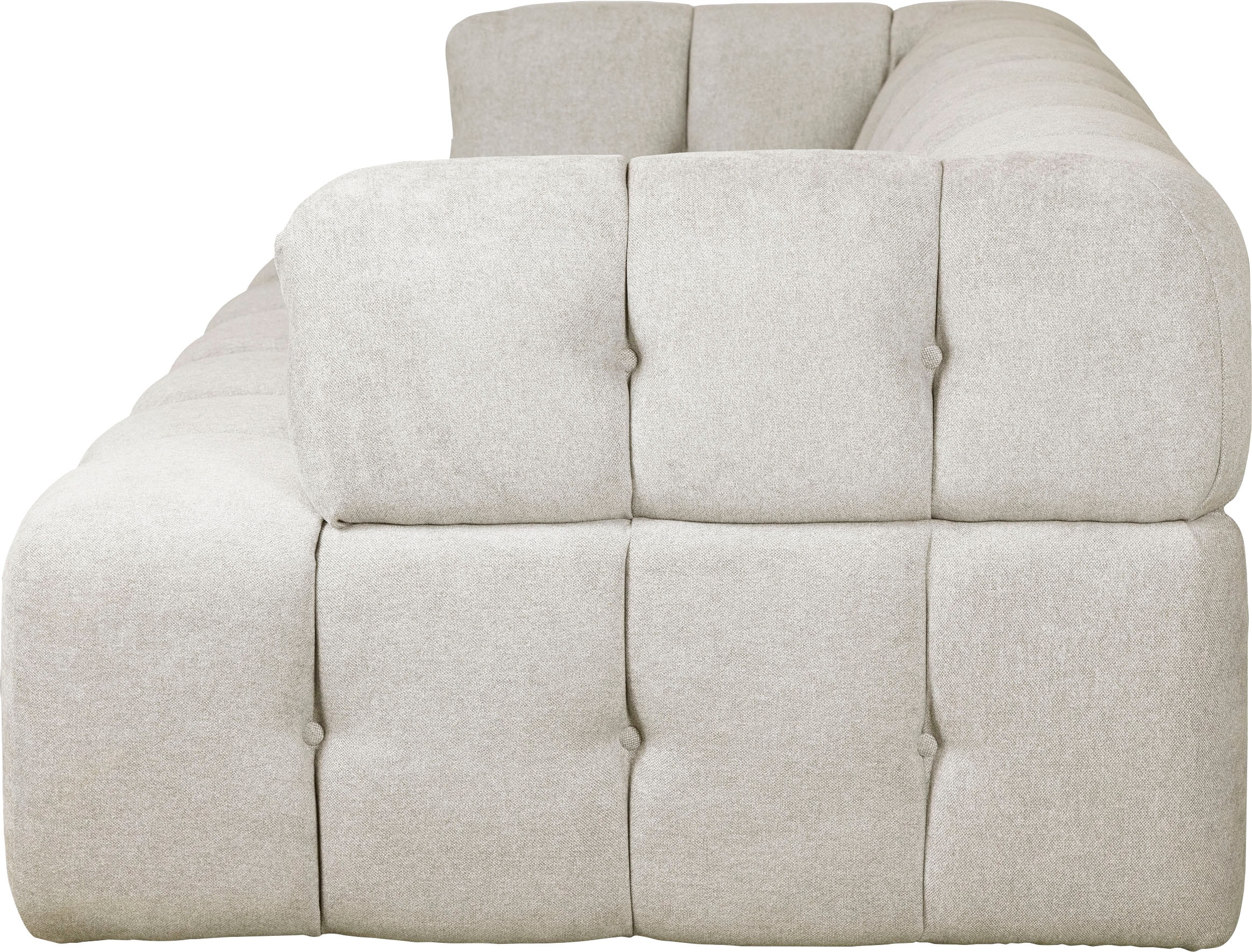 INOSIGN 2-Sitzer »APERIRE B/T/H: 180/100/77 cm«, aufwändige, moderne Steppung mit tiefem Einzug, auch hinten