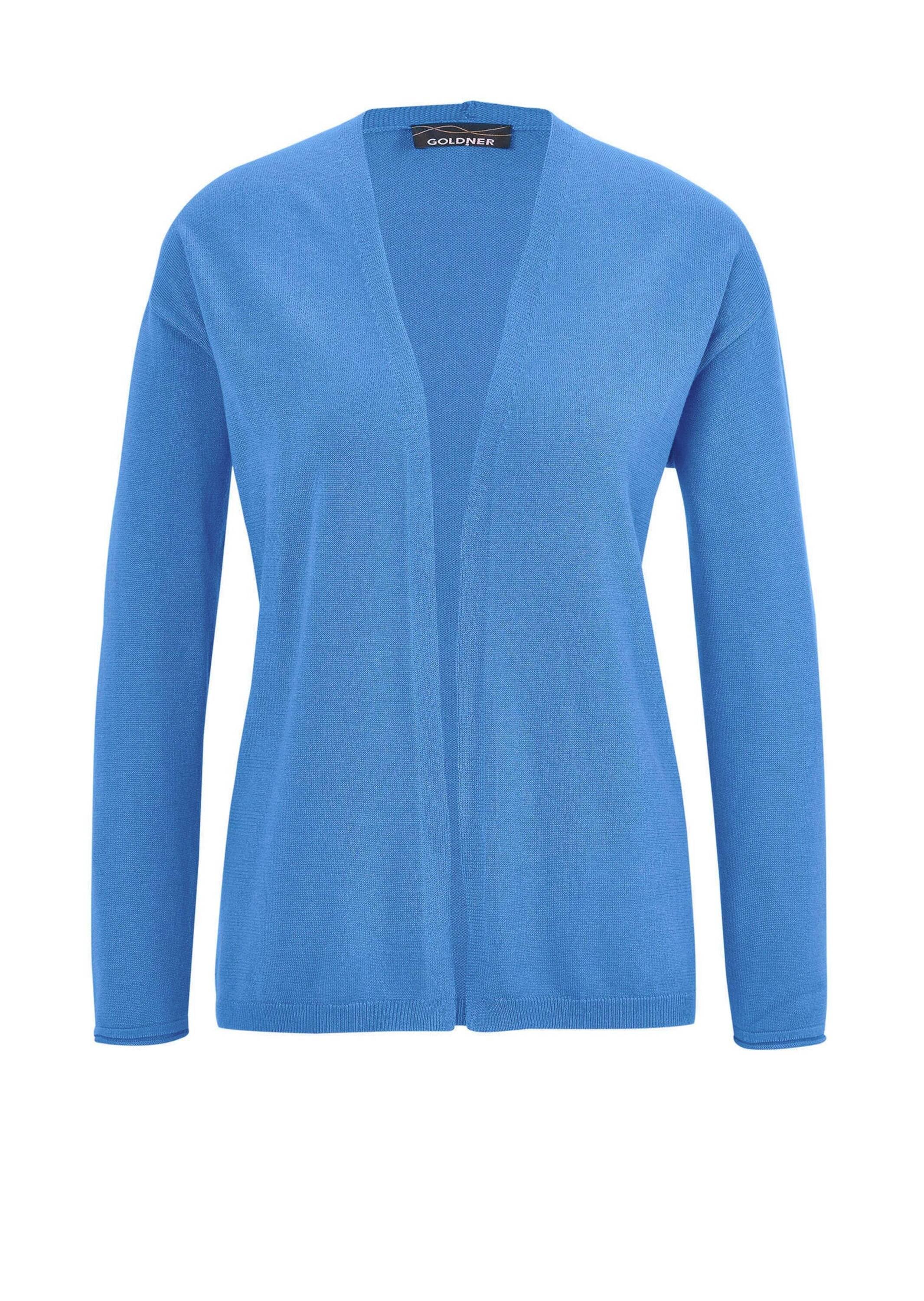 GOLDNER Strickjacke "Kurzgröße Offene Strickjacke in Kurzform" günstig online kaufen