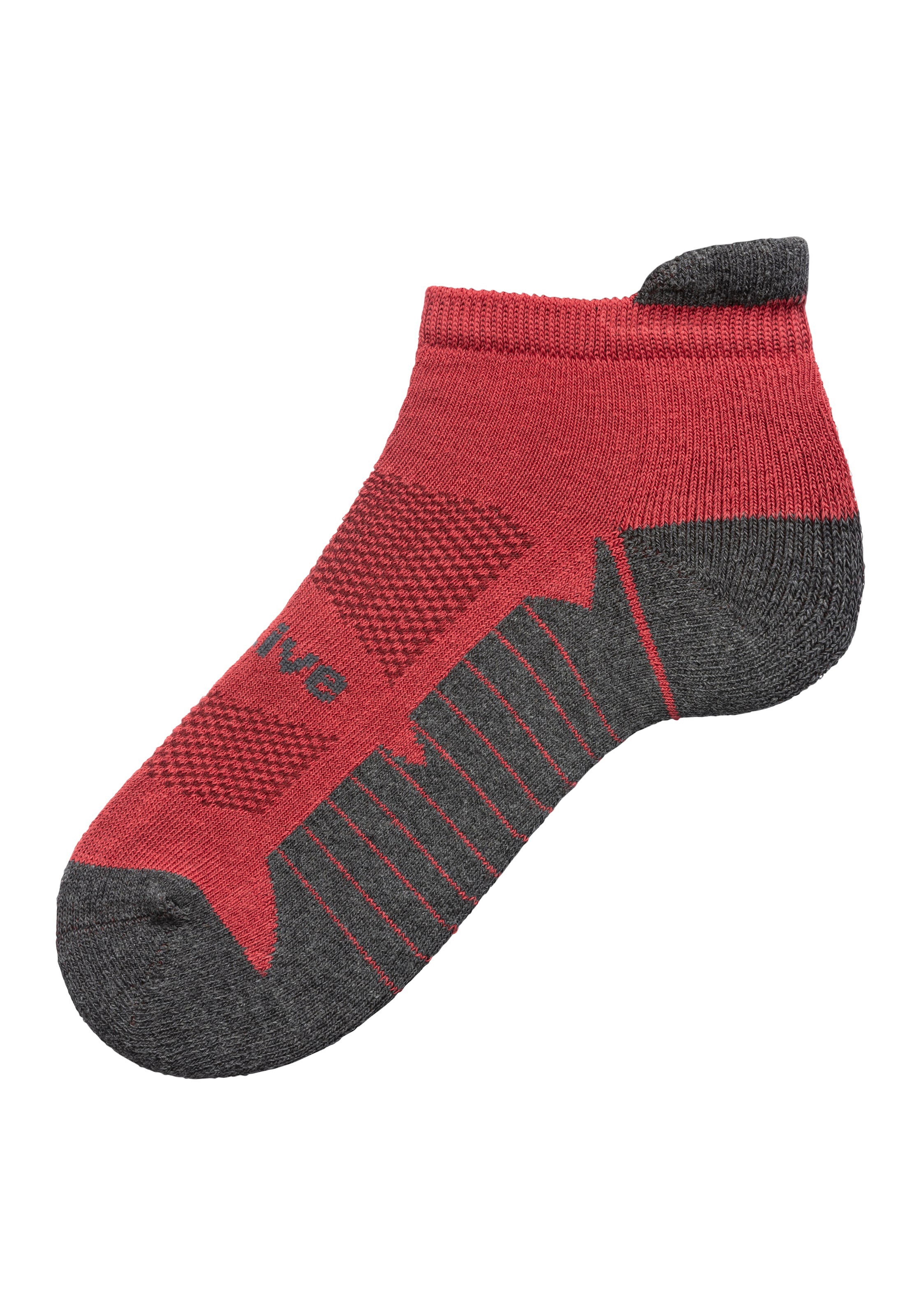 LASCANA ACTIVE Sneakersocken, (Packung, 6 Paar), mit weicher Frotteesohle