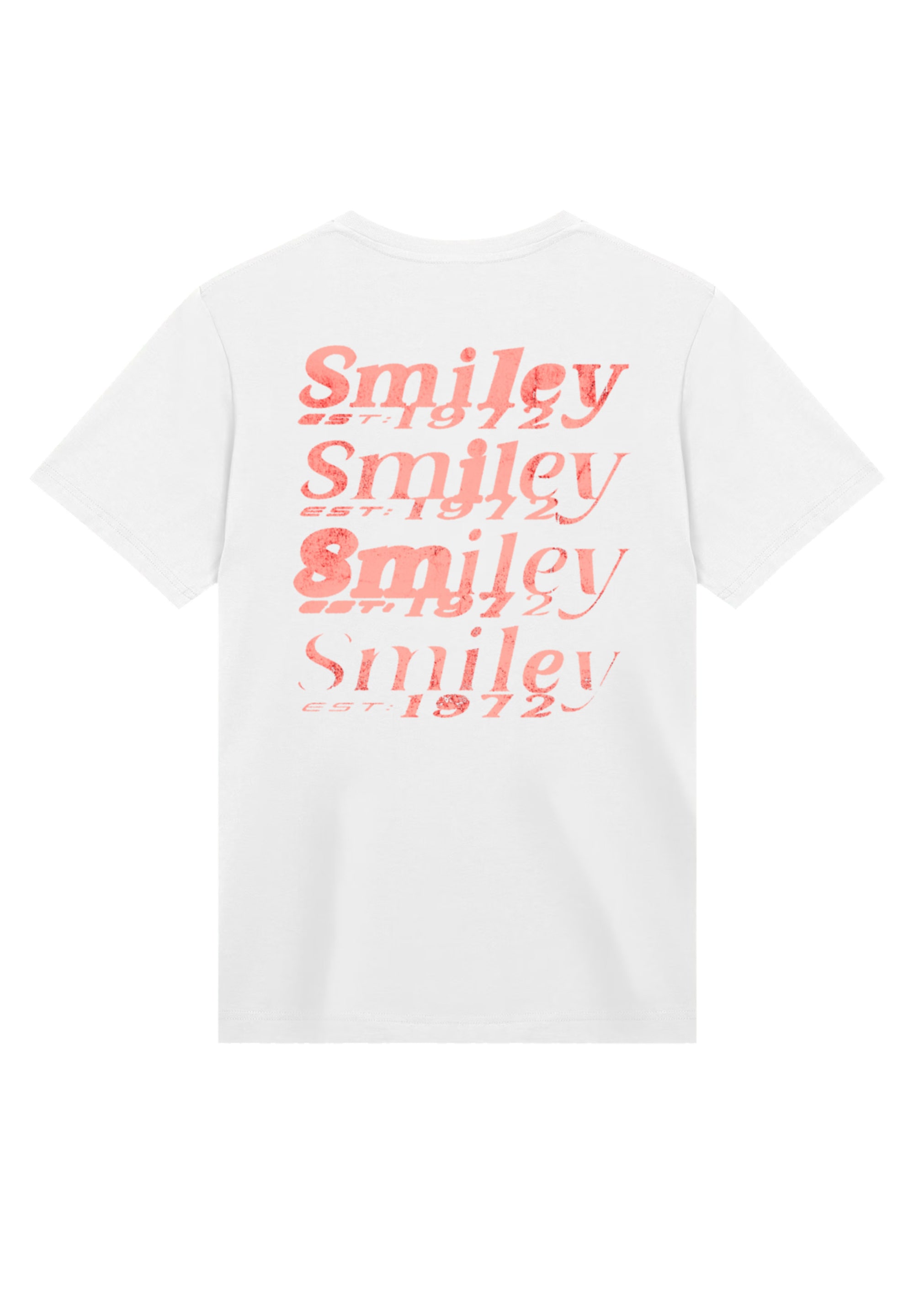 F4NT4STIC T-Shirt »Smiley Originals Rave Streetwear Orange«, Premium Qualität