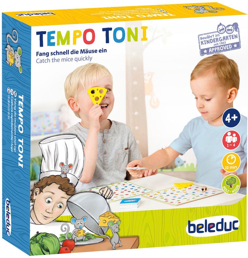 beleduc Spiel »Tempo Toni«, (25 tlg.)