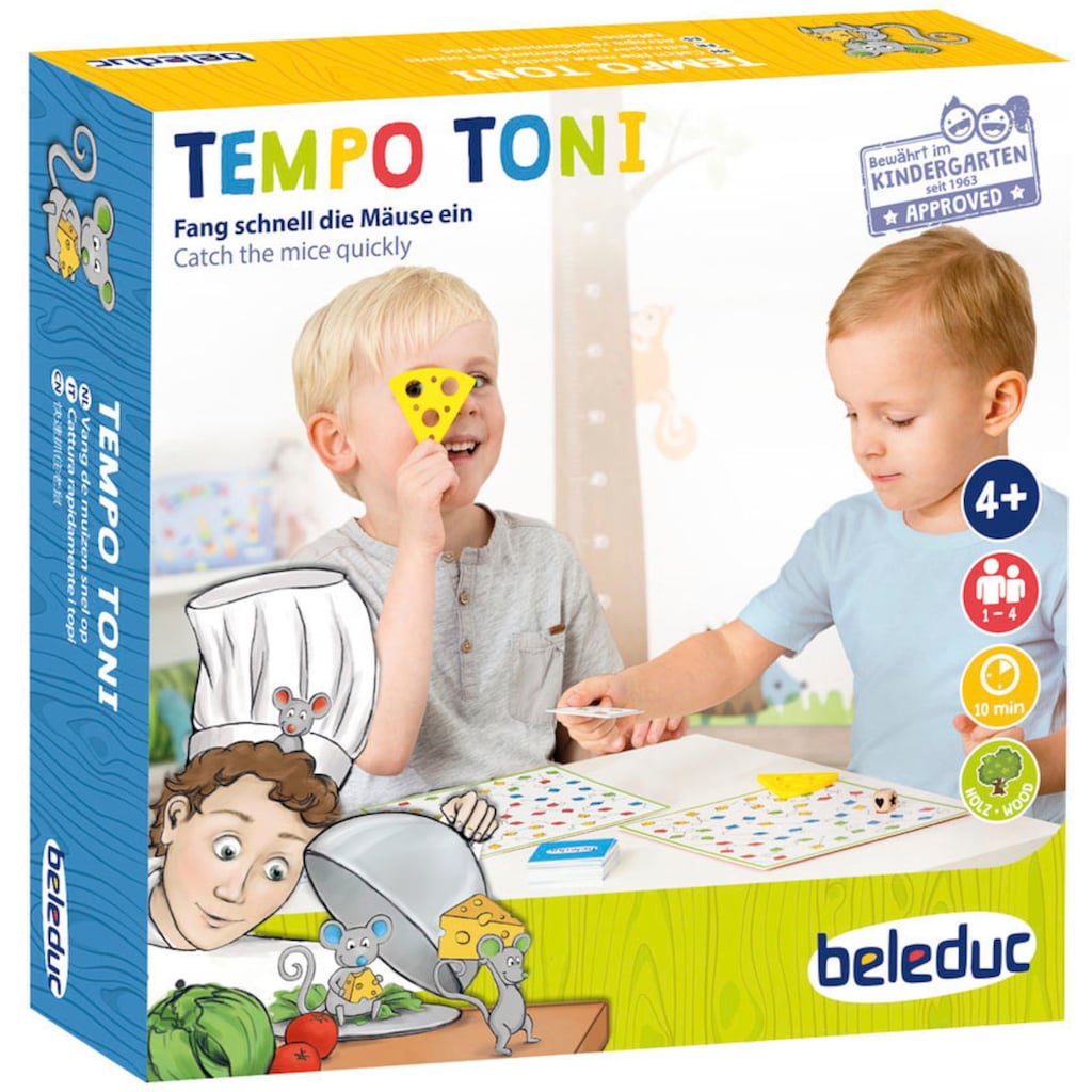 beleduc Spiel »Tempo Toni«, (25 tlg.)
