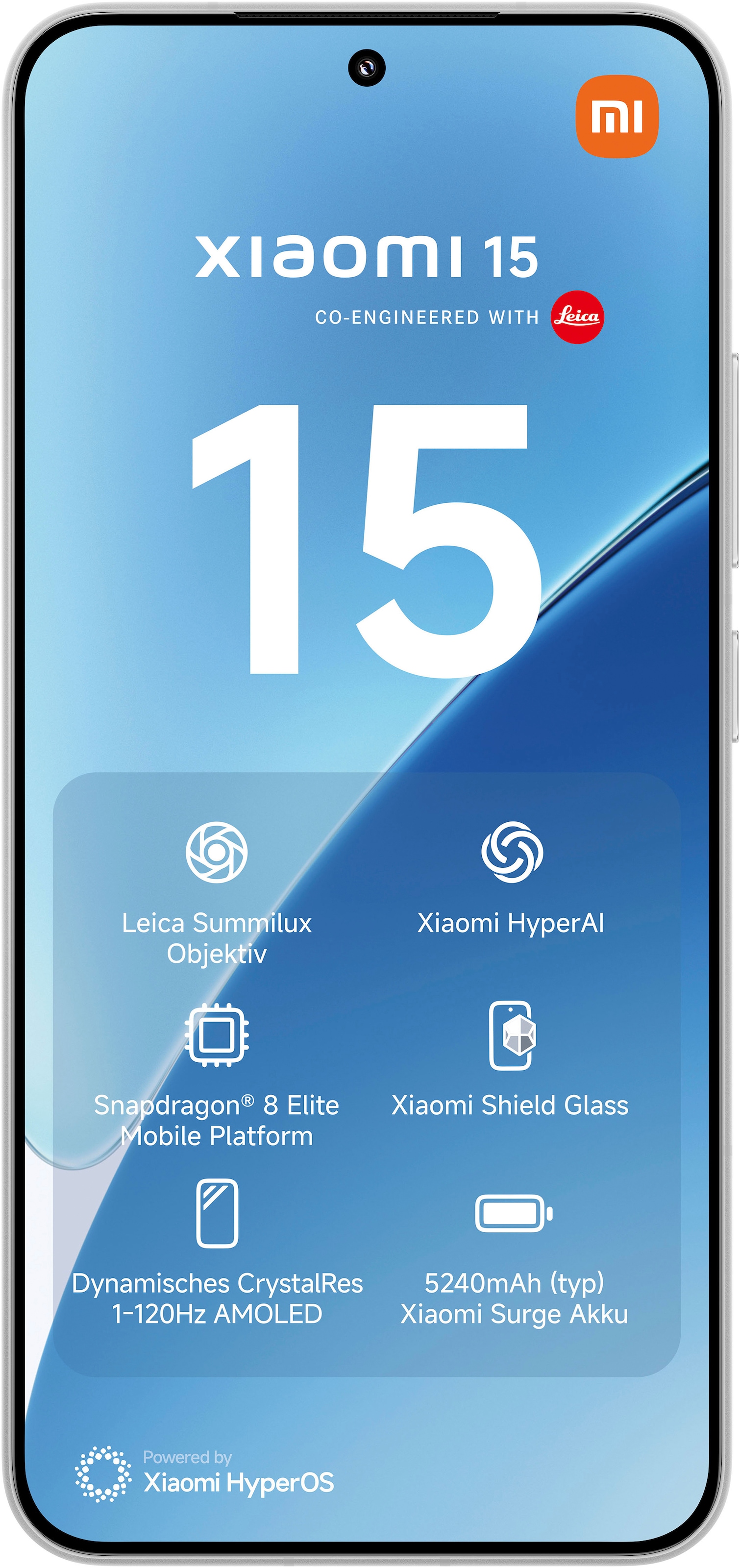 Xiaomi Smartphone »15 12+512GB«, Weiß