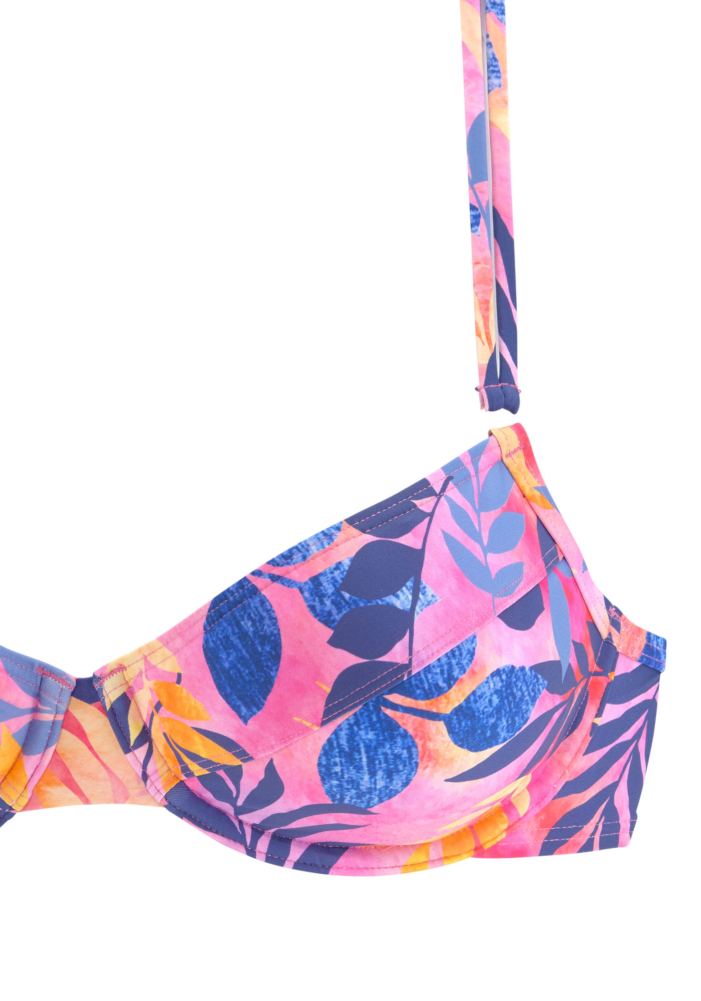 Vivance Bügel-Bikini-Top »Leilani« mit kleinen Zierringen an den Doppelträgern
