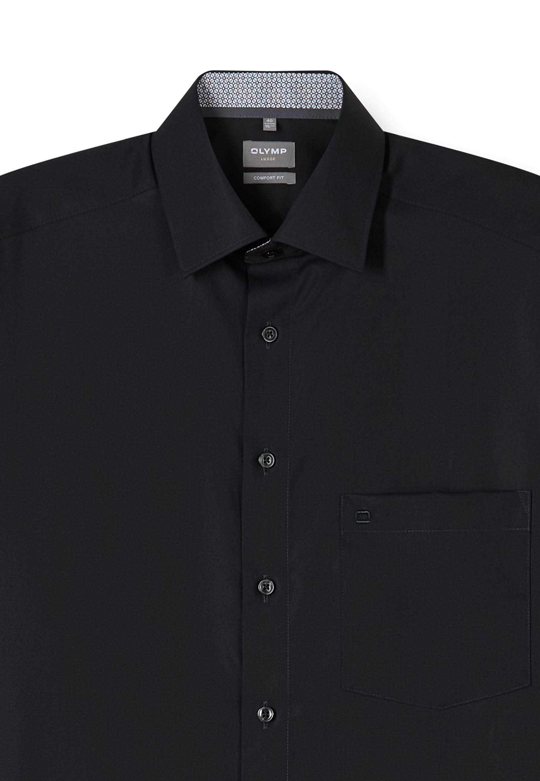 OLYMP Luxor Men's Business Shirt Black 49 4