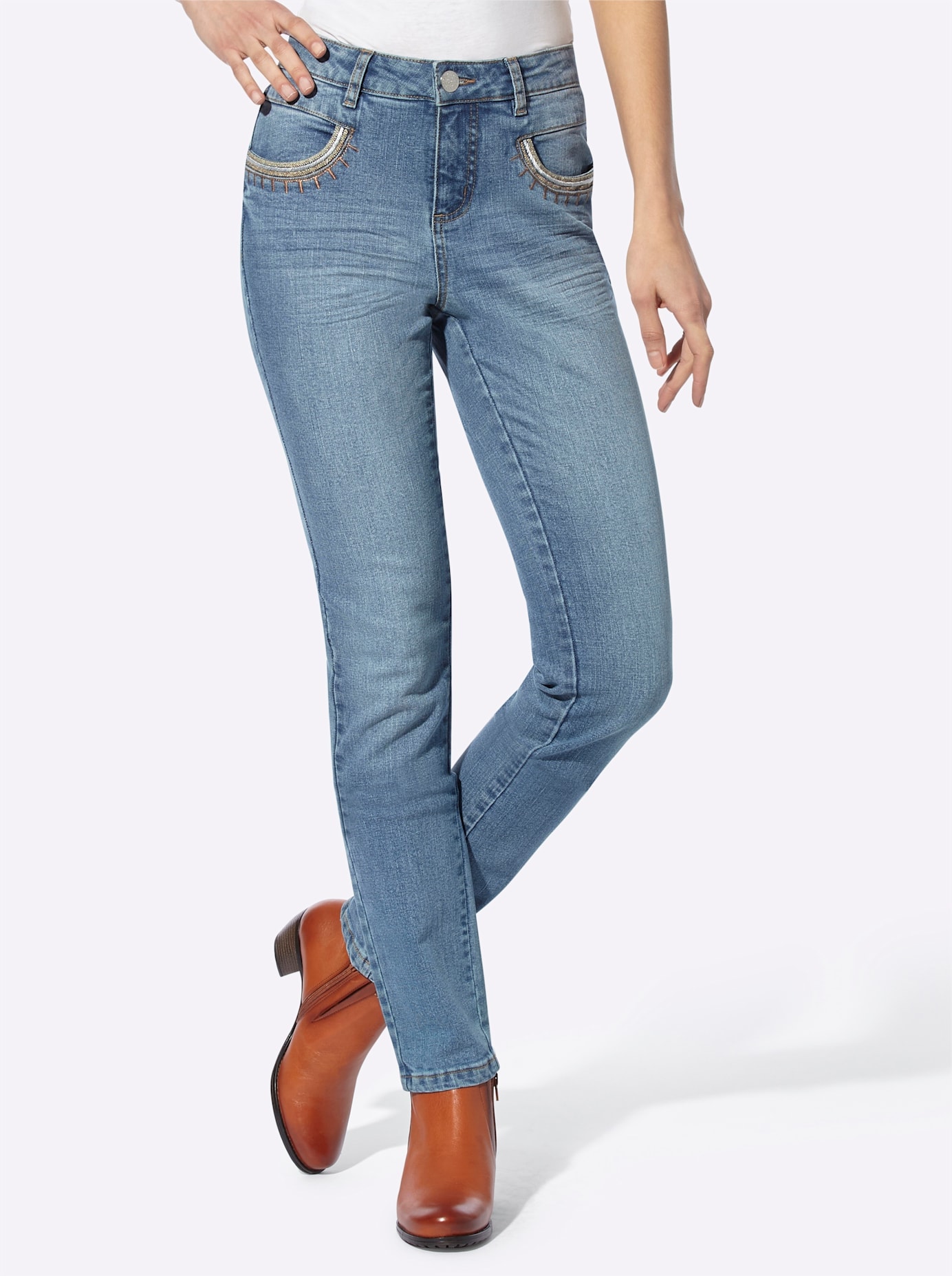 heine Bequeme Jeans, (1 tlg.)