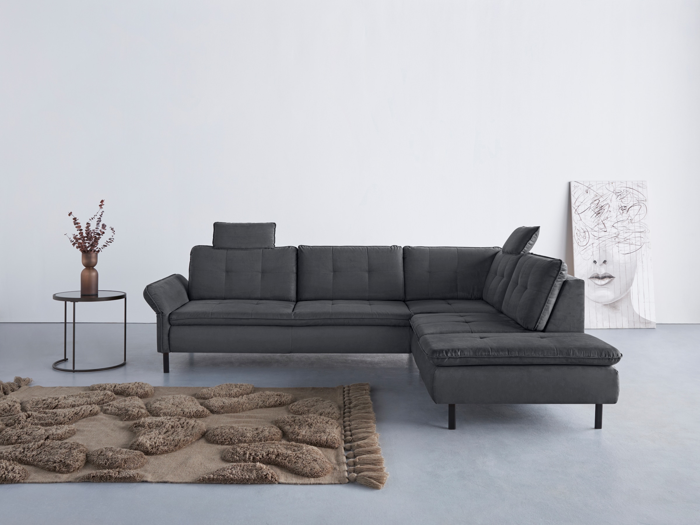 INOSIGN Ecksofa »Birkholm L-Form« Armlehnverst...