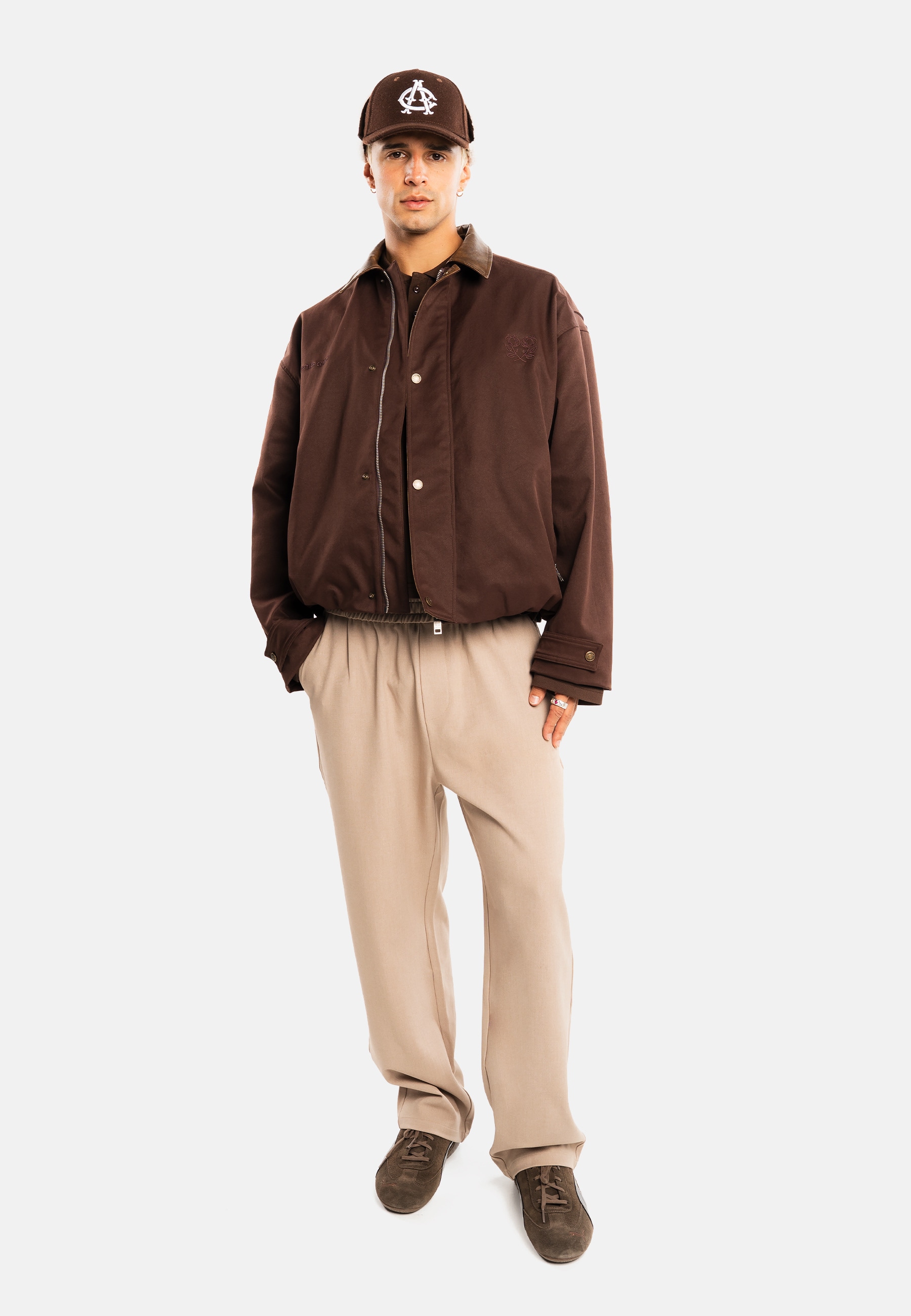 Another Cotton Lab Outdoorjacke »Another Cotton Lab Another Twill Jacket« 1 Stk. tlg. ohne Kapuze