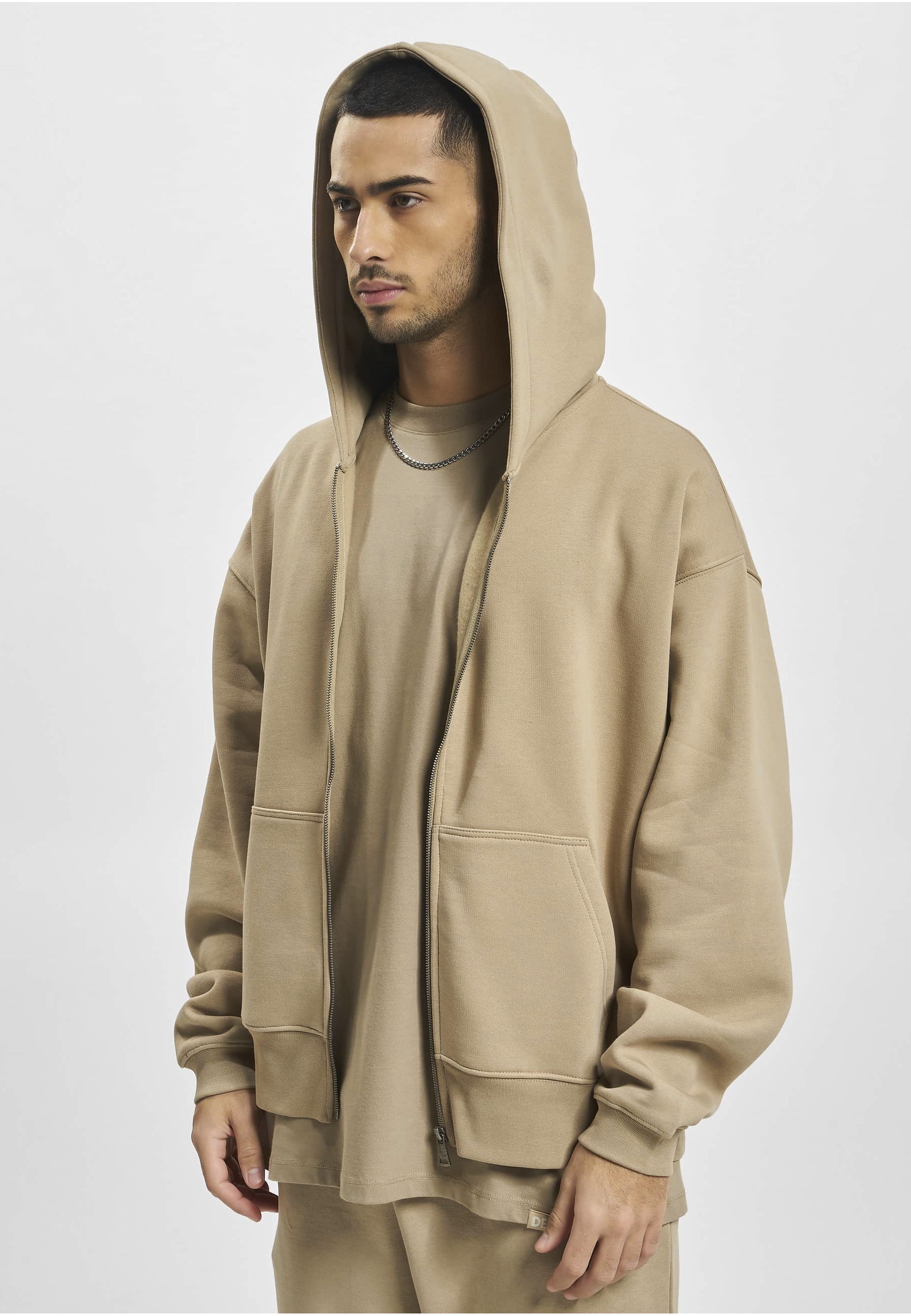 DEF Strickpullover »DEF Herren DEF Zip Hoody« 1