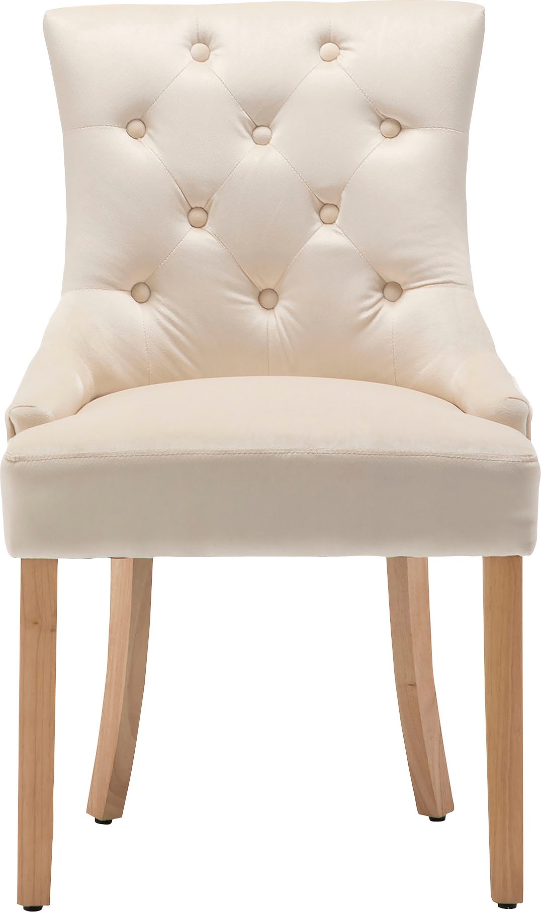 Möbilia 4-Fußstuhl "Doncaster" (Set) 2 Stk.mit Knopfheftung im Rücken günstig online kaufen