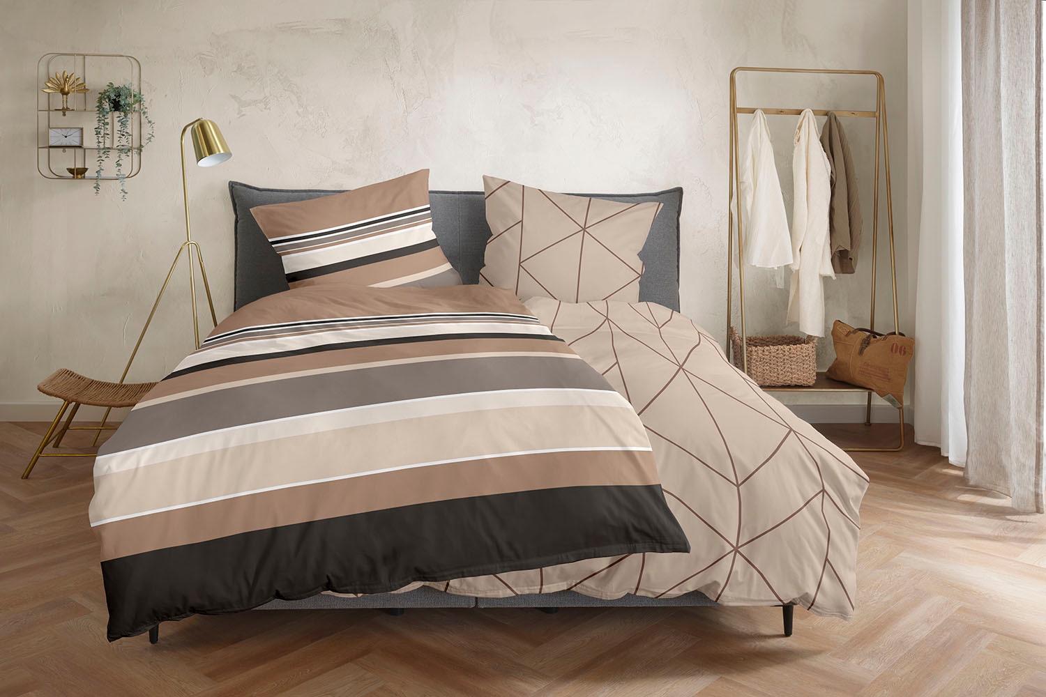 Primera Bettwäsche »Satin-Bettwäsche Golden« 2