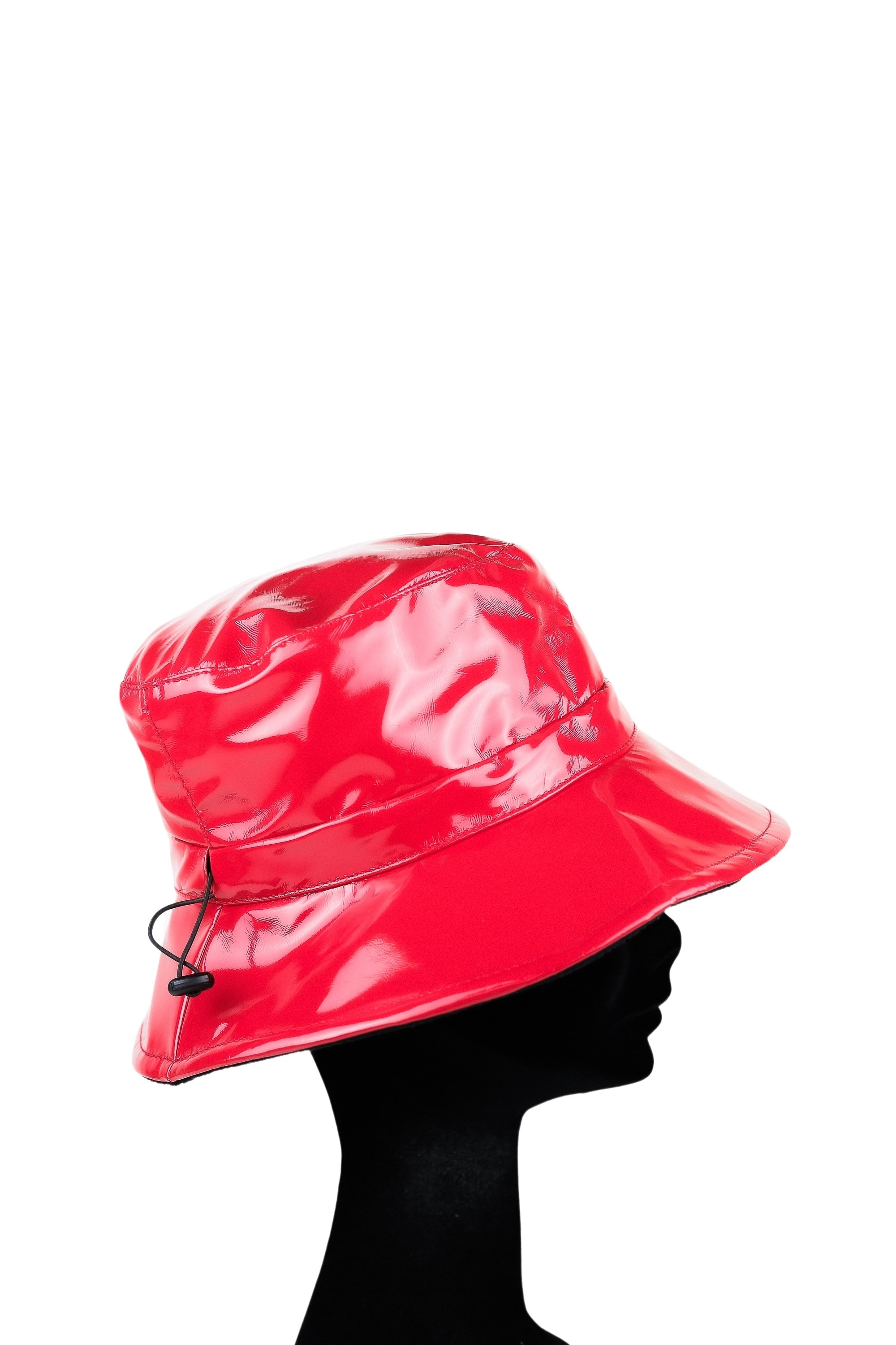 COLLEZIONE ALESSANDRO Fischerhut »Urban«, (1 St.), im Lack-Look, Made in Italy