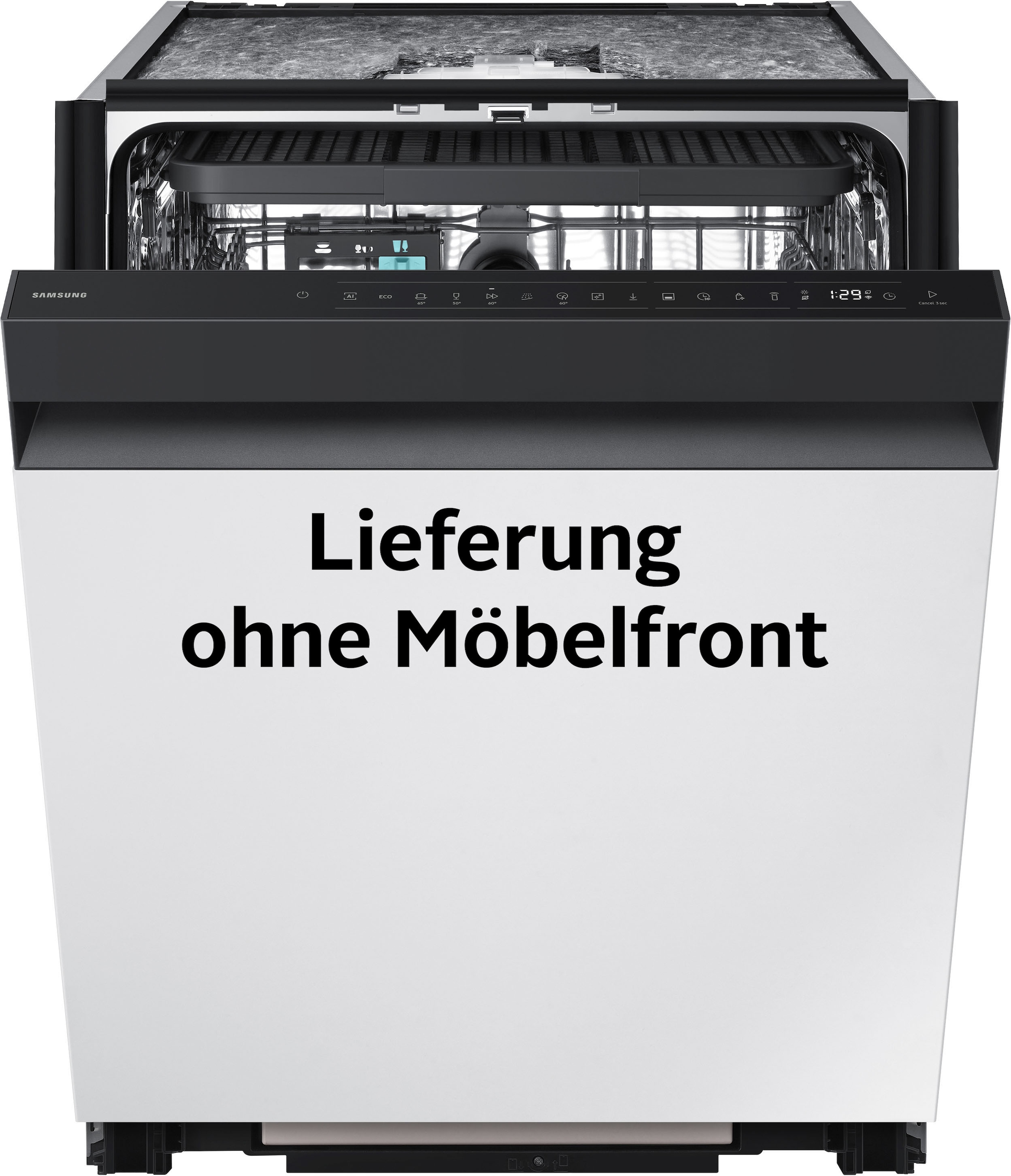 SAMSUNG teilintegrierbarer Geschirrspüler "DW80H73WASFU1", weiß, Geschirrspüler
