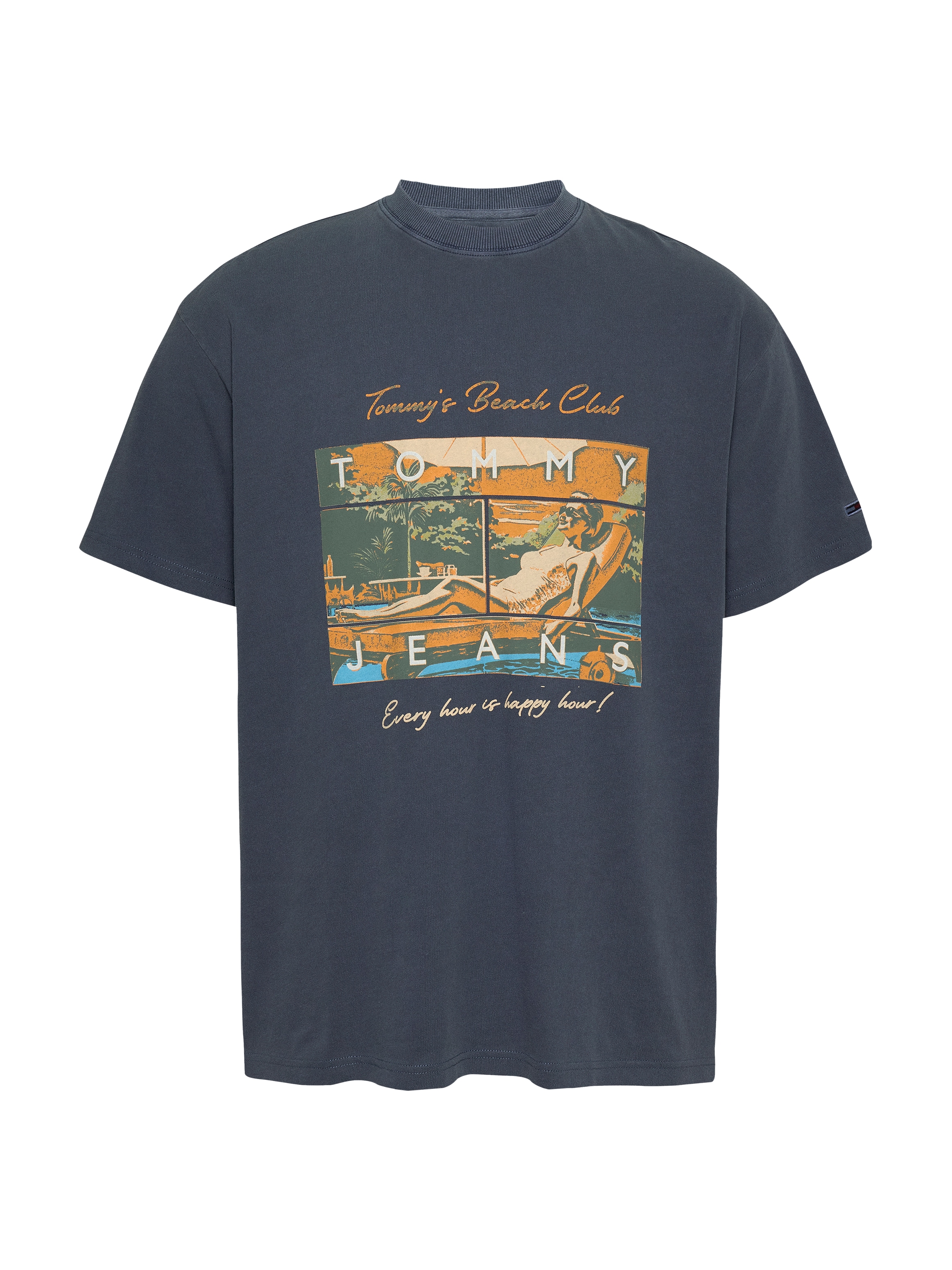 Tommy Jeans T-Shirt »TJM RLX BEACH CLUB GRAPHIC TEE«