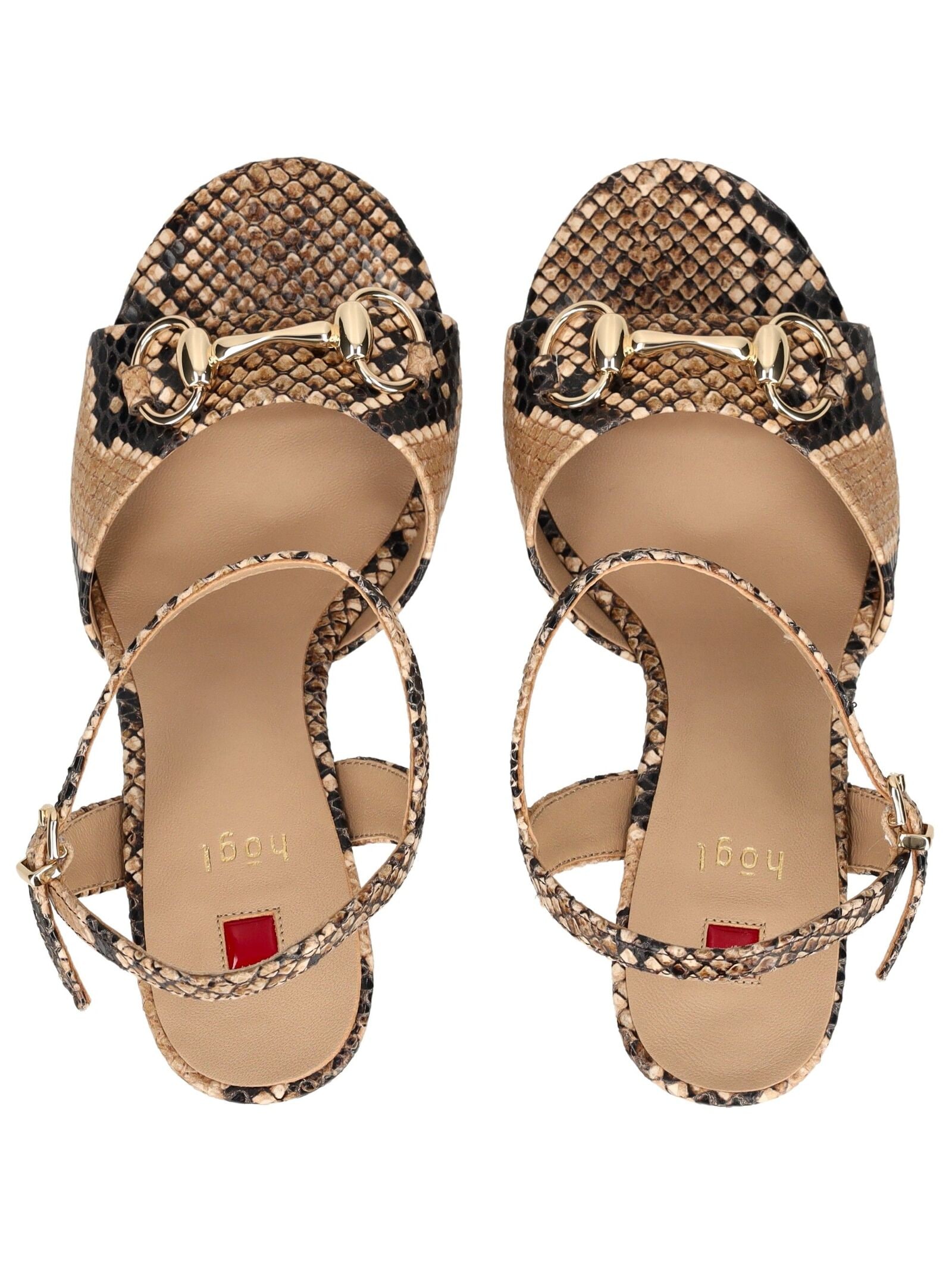 Högl High-Heel-Sandalette »Högl Sandalen Leder«