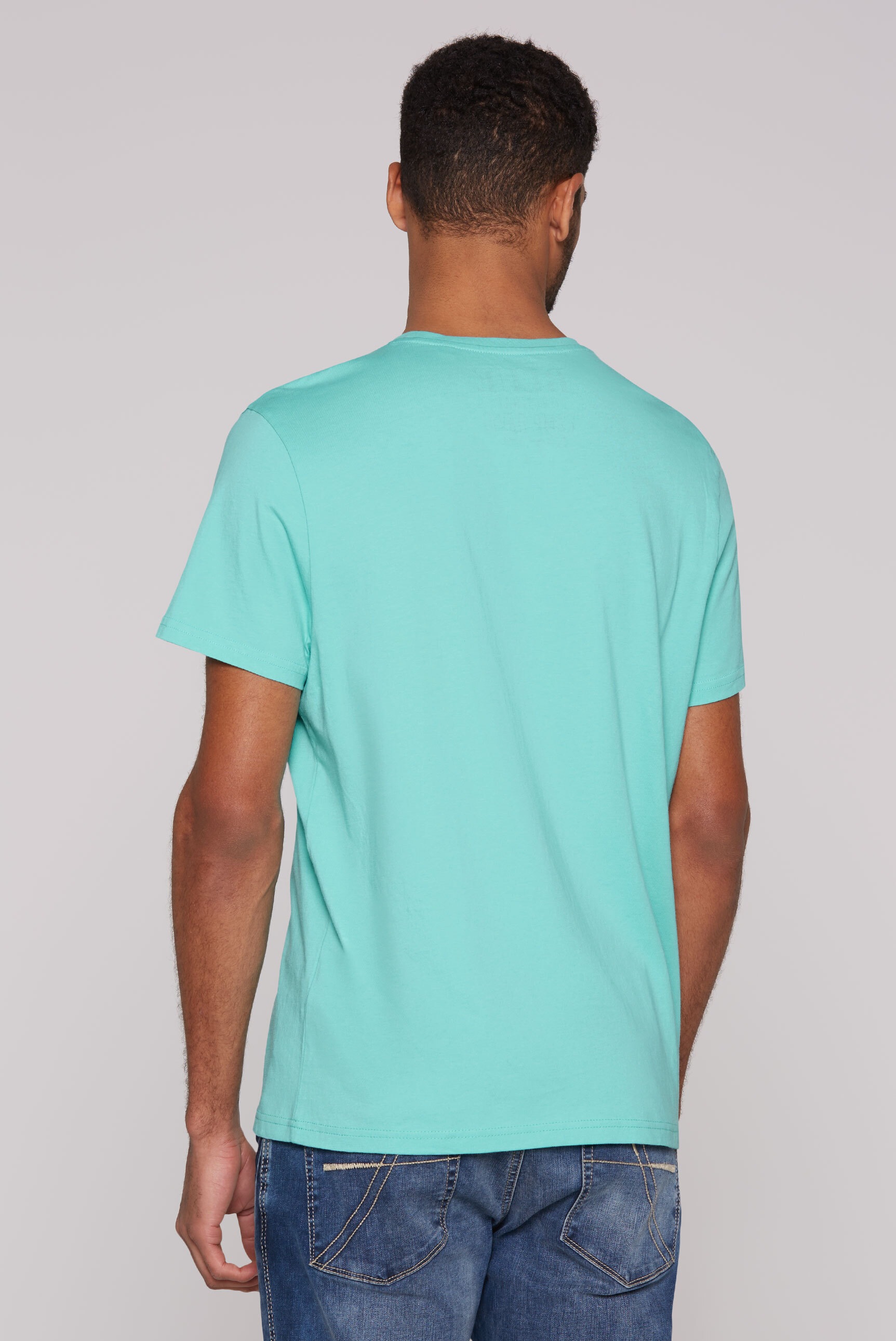 CAMP DAVID Rundhalsshirt, aus Baumwolle