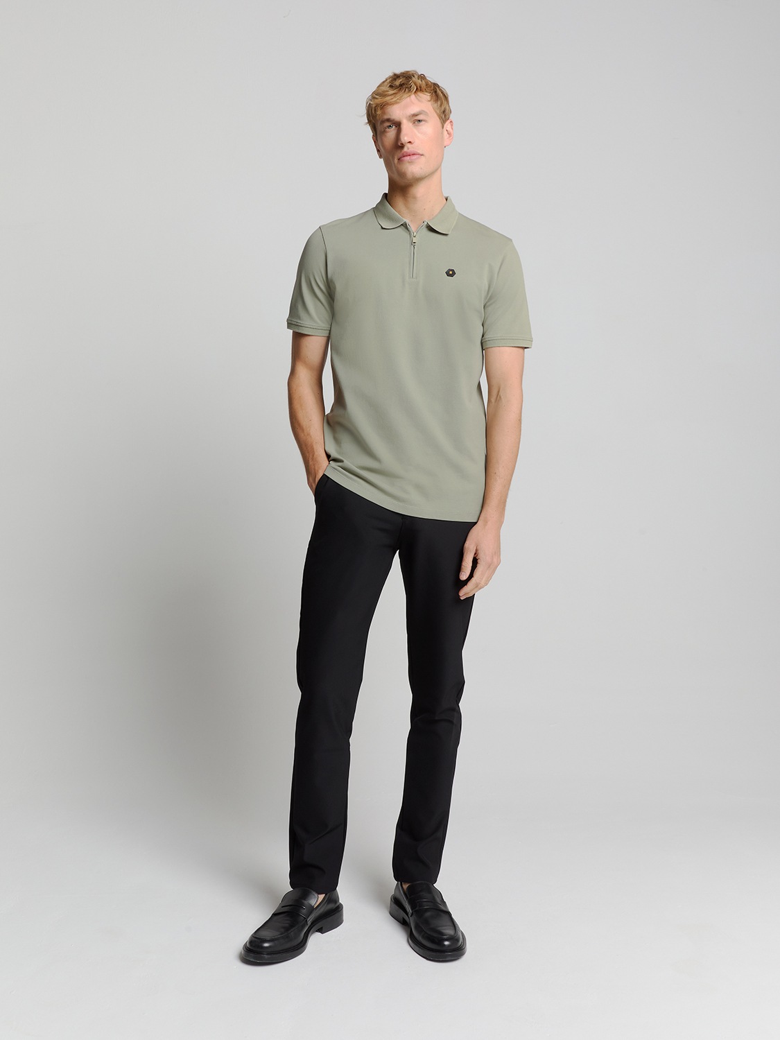 Thumbnail - NO EXCESS T-Shirt "No Excess Piqué Poloshirt"