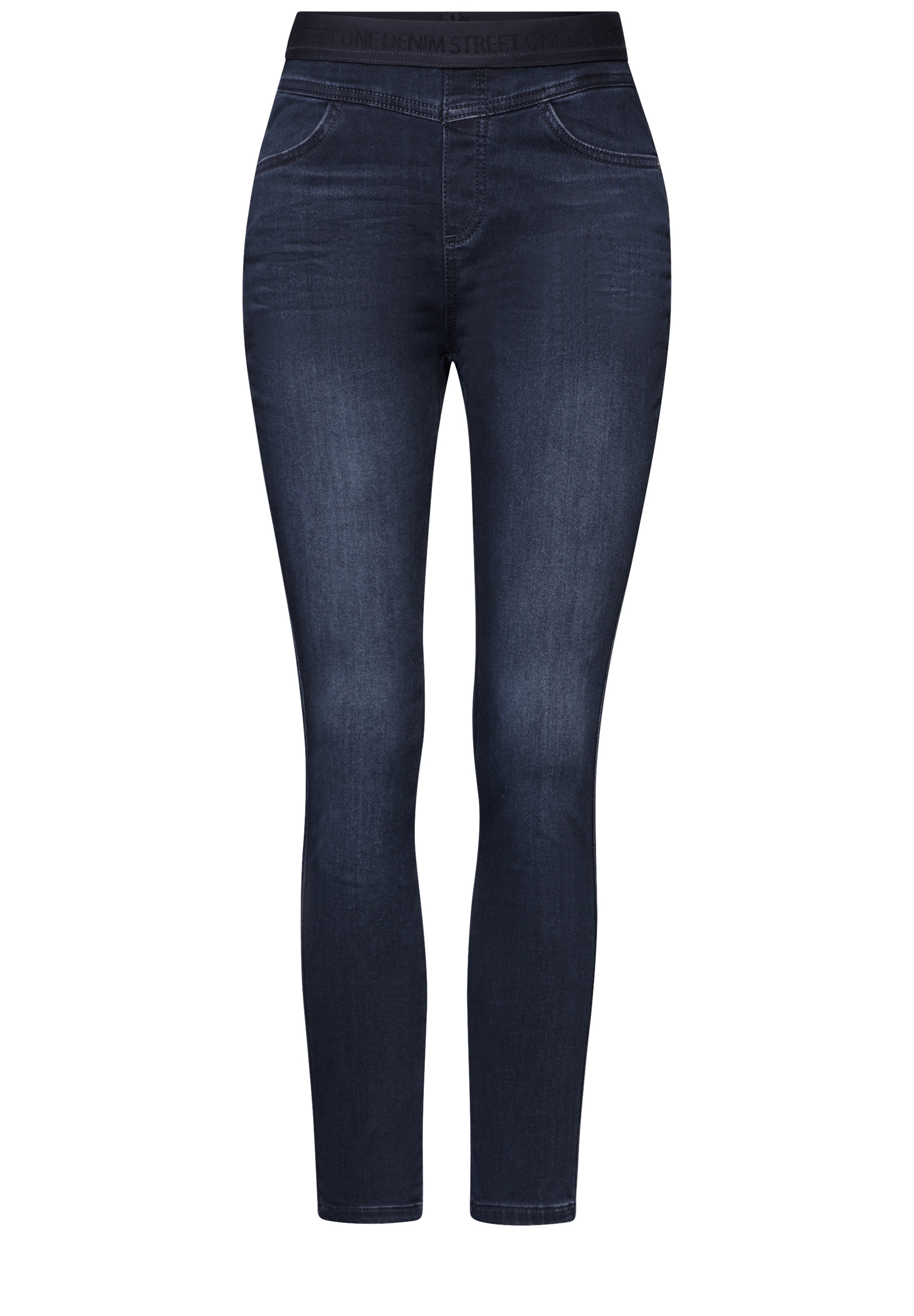 STREET ONE Slim-fit-Jeans, High Waist