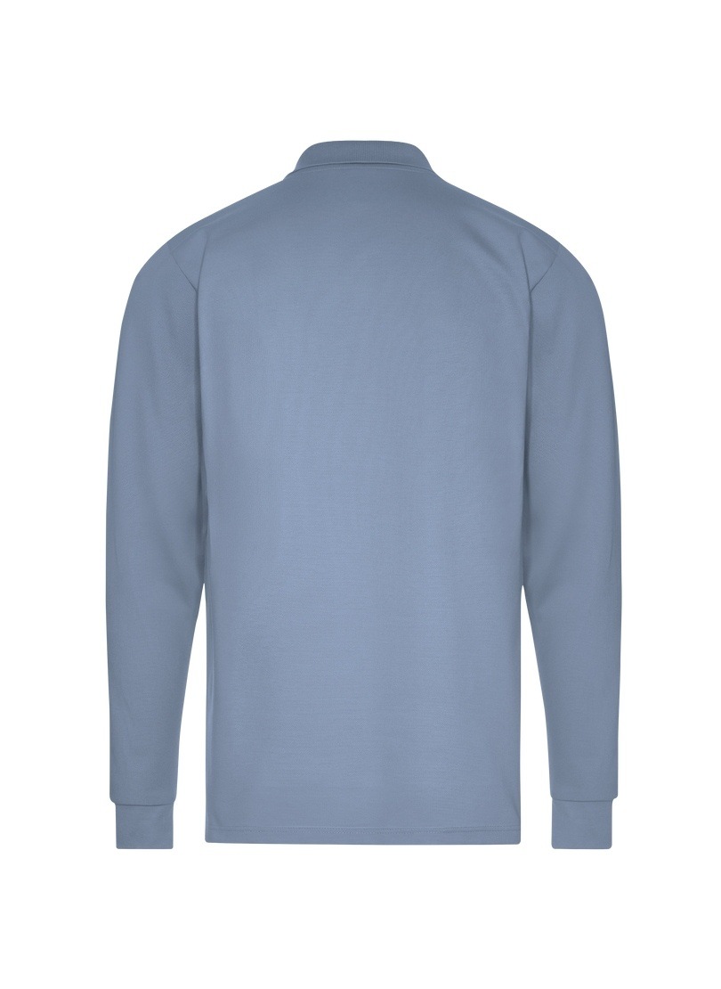 Trigema Poloshirt »TRIGEMA Langarm Poloshirt mit Armbündchen« 1 Stk.