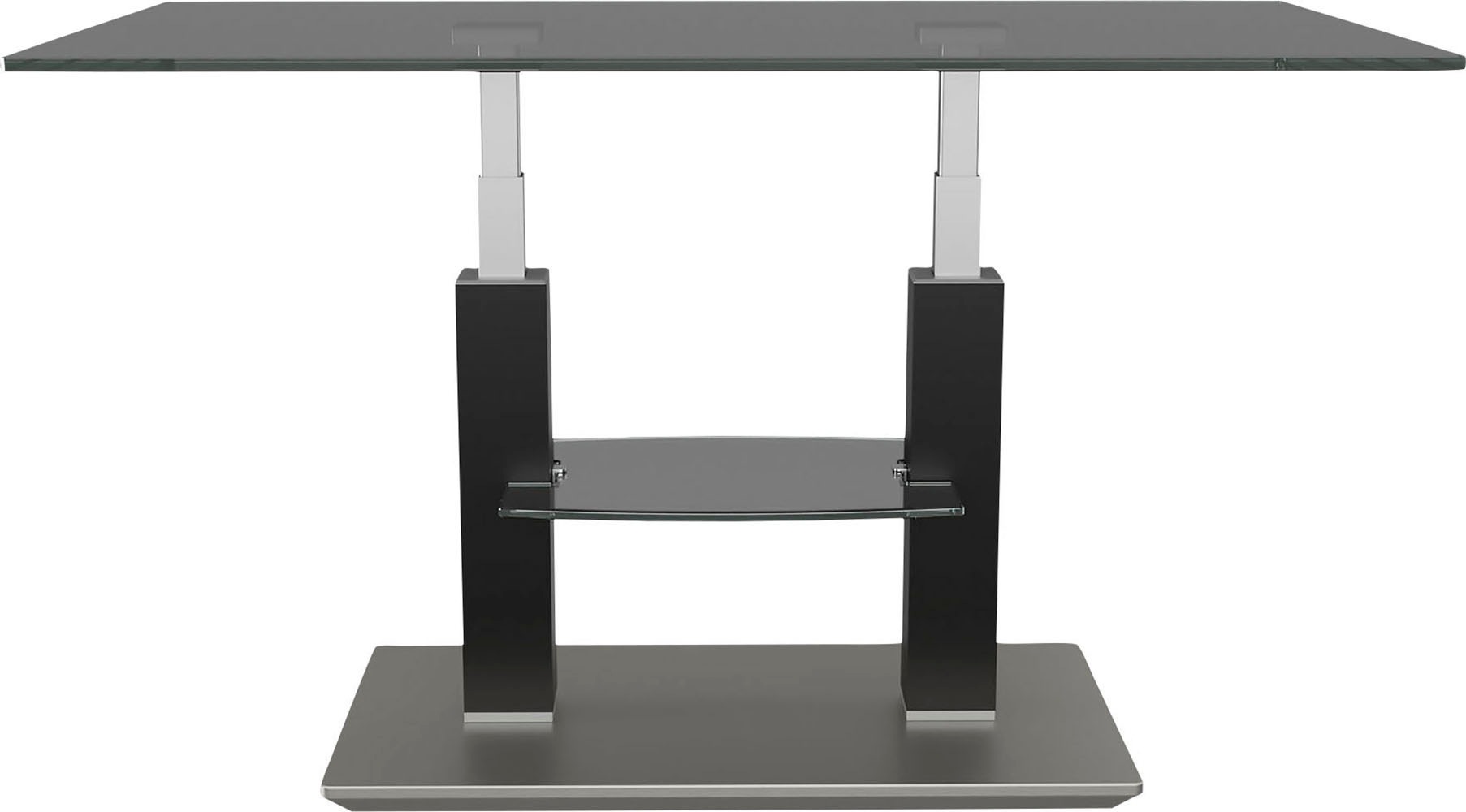 Eve Collection Couchtisch, stufenlos höhenverstellbar, rollbar