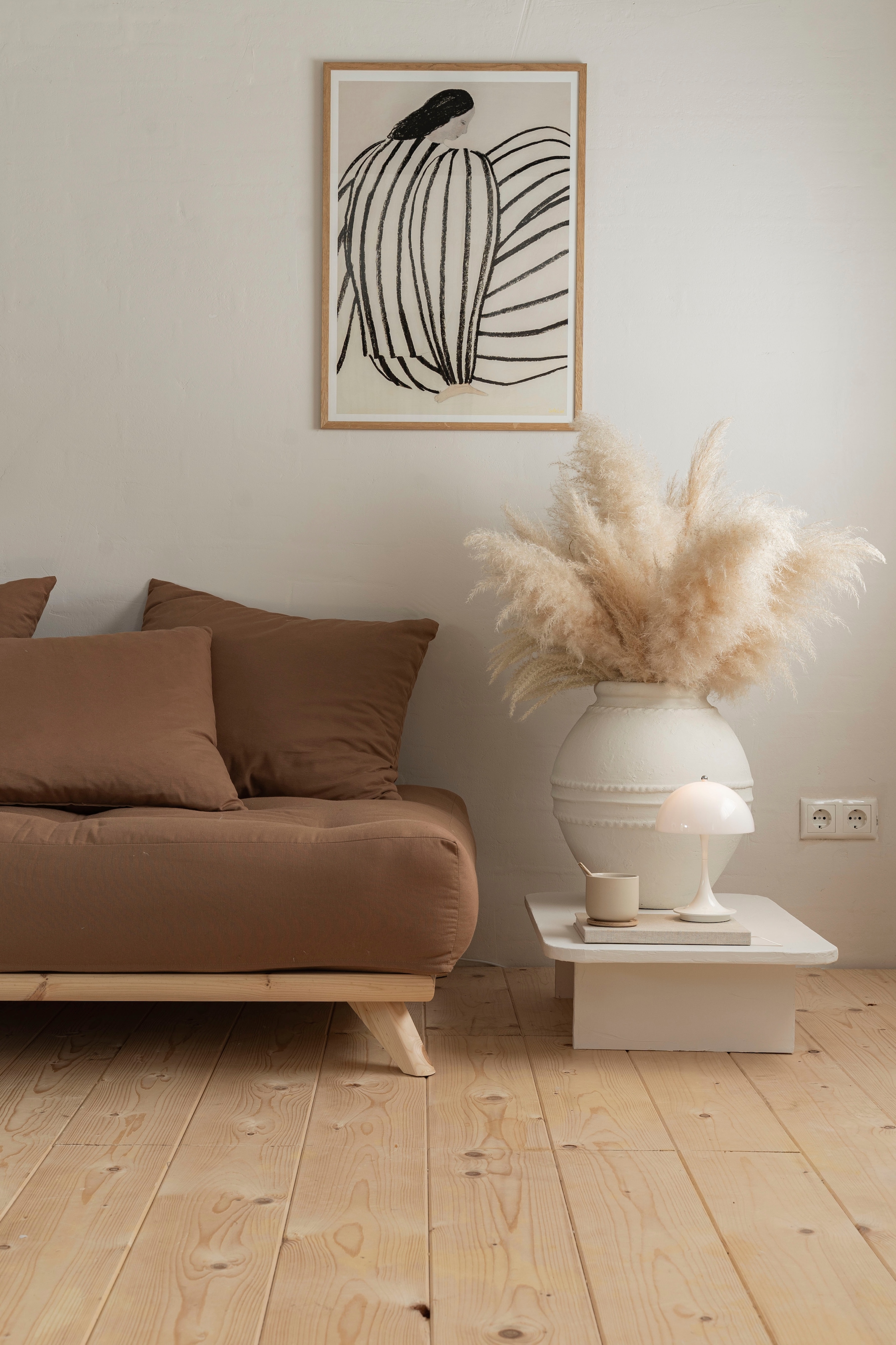 Karup Design Daybett »Senza, Sofa, mit Futonmatratze, minimalistisch, massives Kiefernholz« Handgefertigt, skandinavisches Design, vielseitig, schlichter Stil