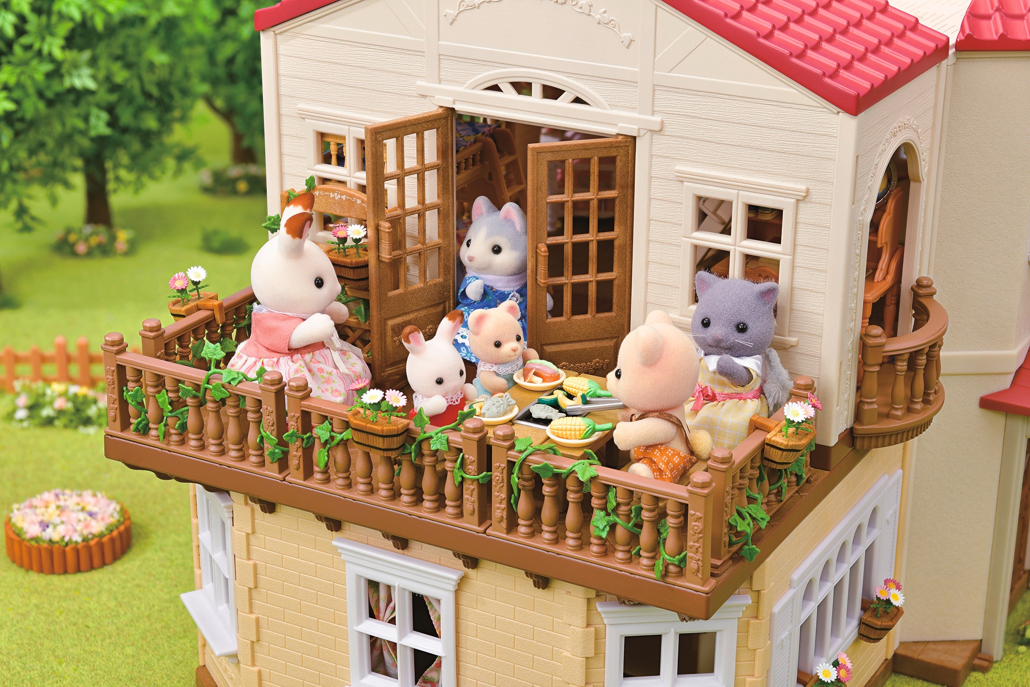 Sylvanian Families Spielwelt »Stadthaus mit Dachzimmer (5716)«