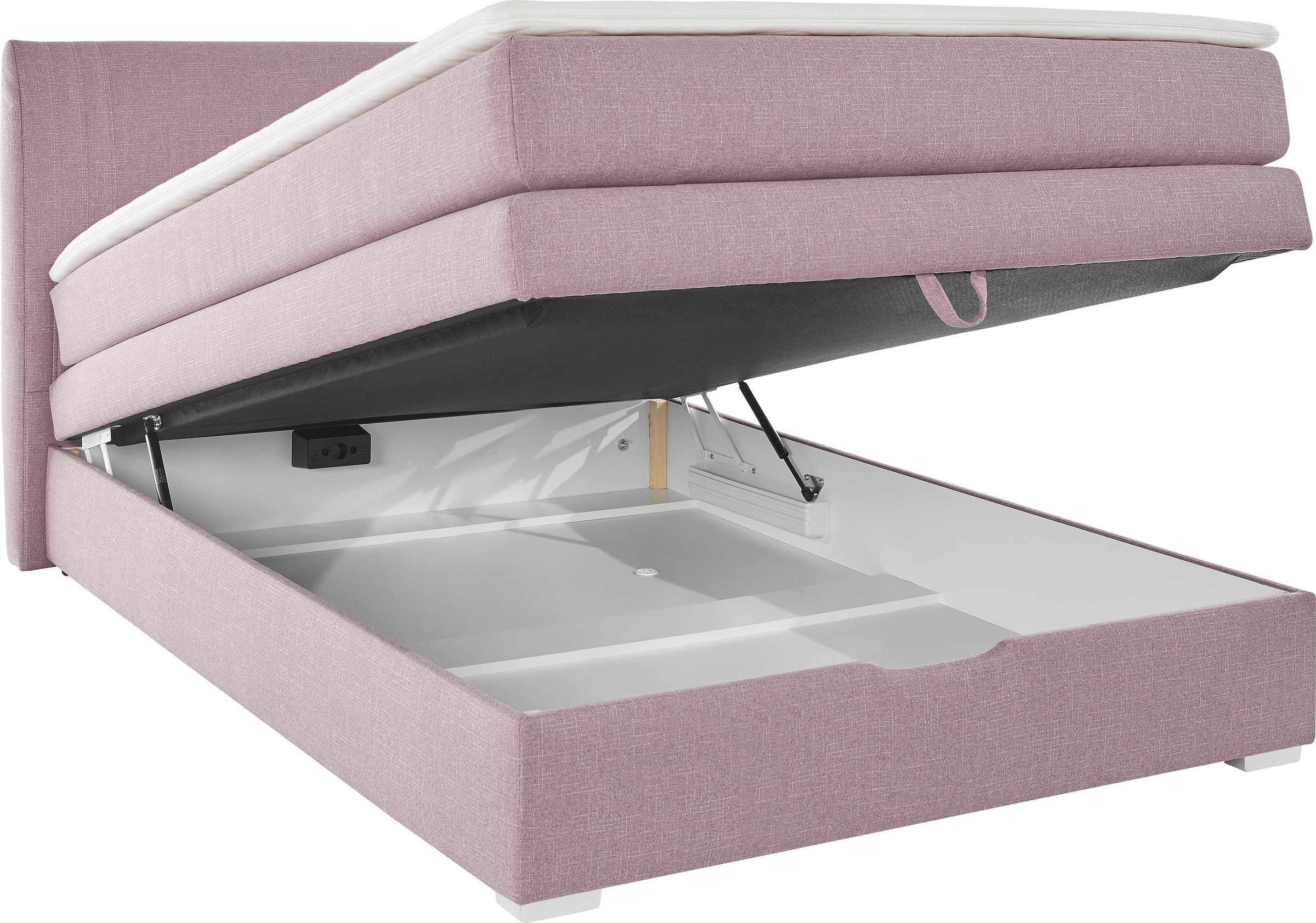 Jockenhöfer Gruppe Boxspringbett Amira, mit Bettkasten und Topper