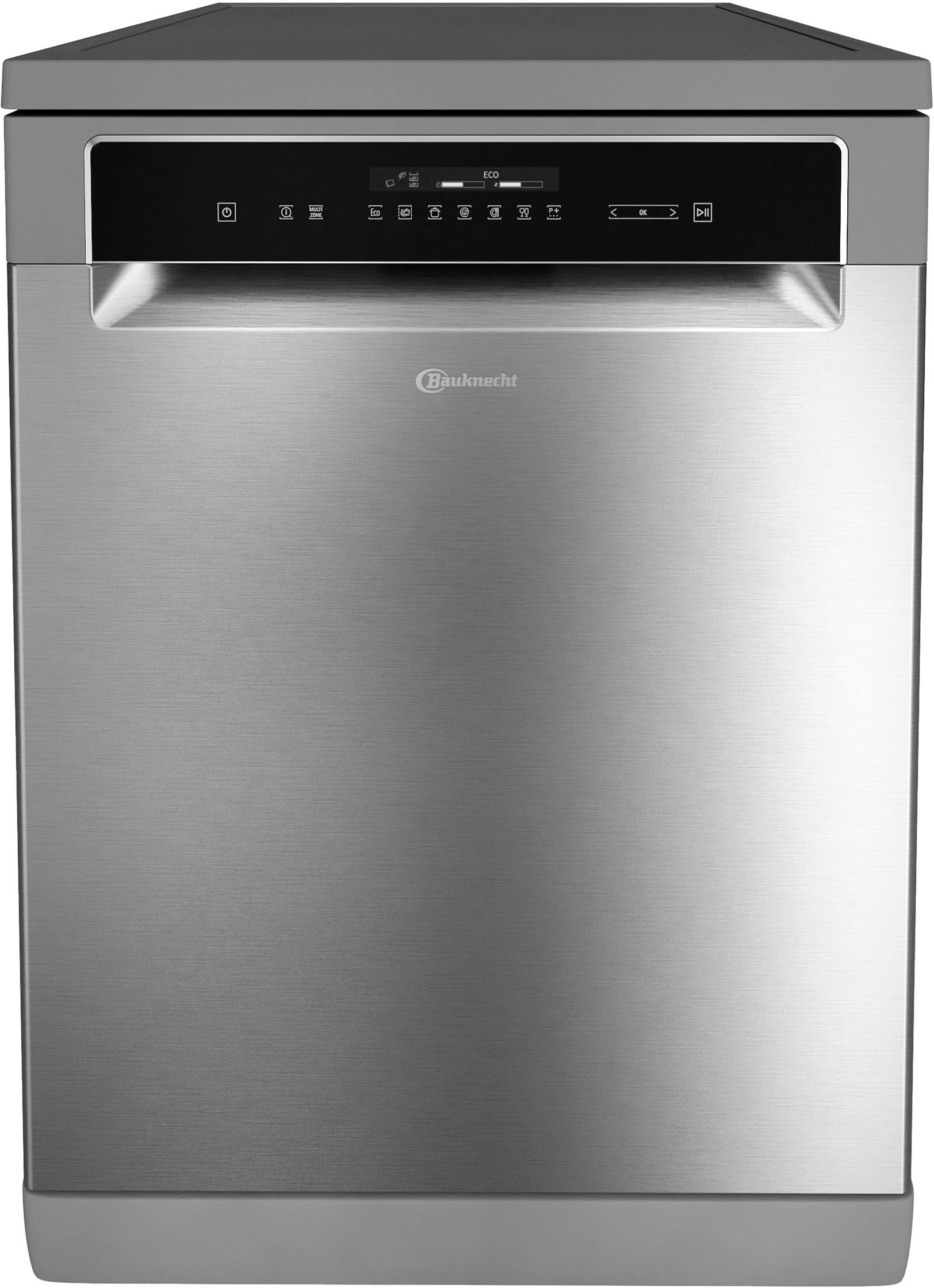 BAUKNECHT Standgeschirrspüler "OBFC Ecosilent2 7540" 8,9 l 14 tlg. Maßgedecke ActiveDry – automatische Türöffnung für bessere Trockungsergebnisse