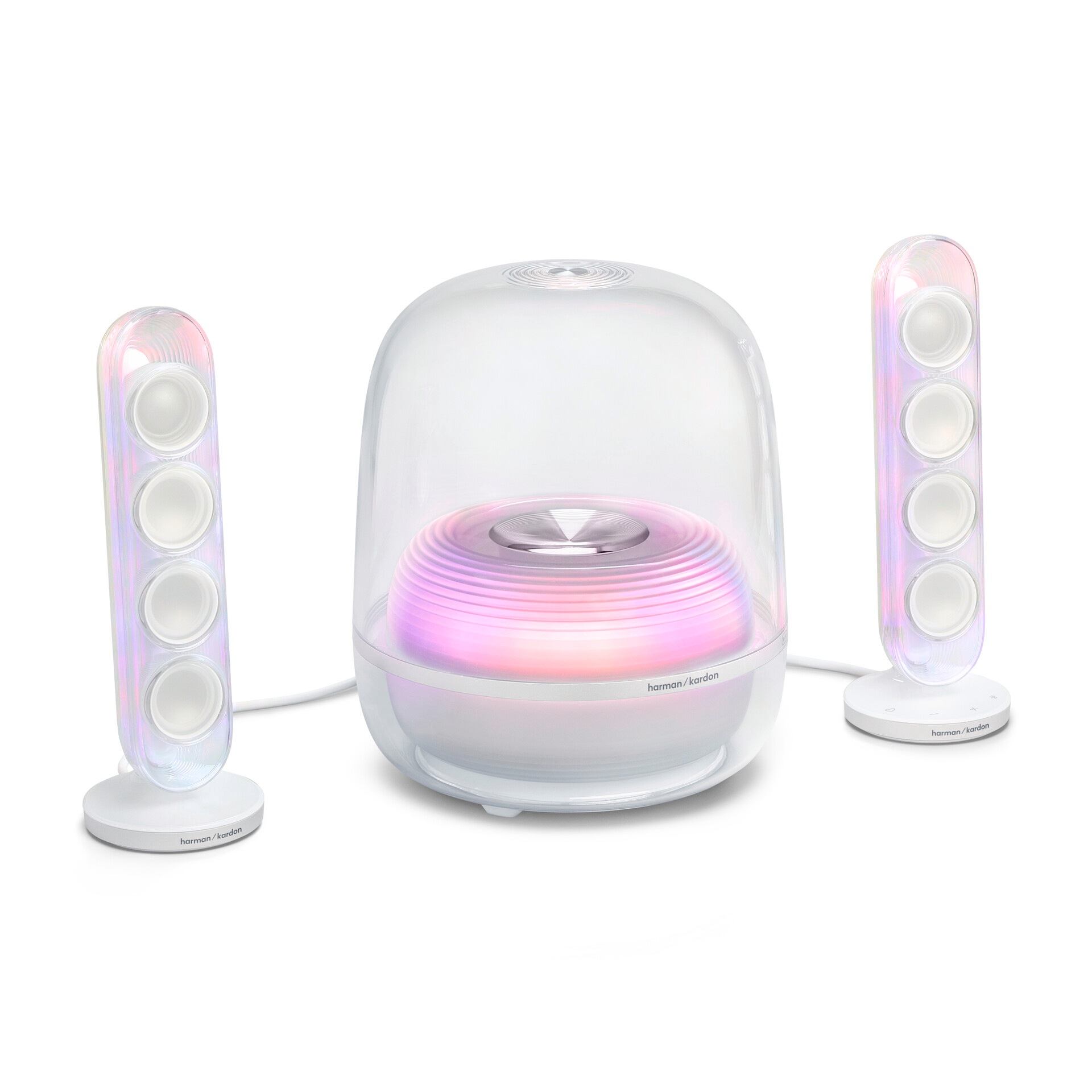 Harman/Kardon 2.1 Soundsystem »Soundsticks 5 Wi-Fi Edition« 2.1 (Bluetooth | WLAN ) 2.1 Kanal WLAN Lautsprecher