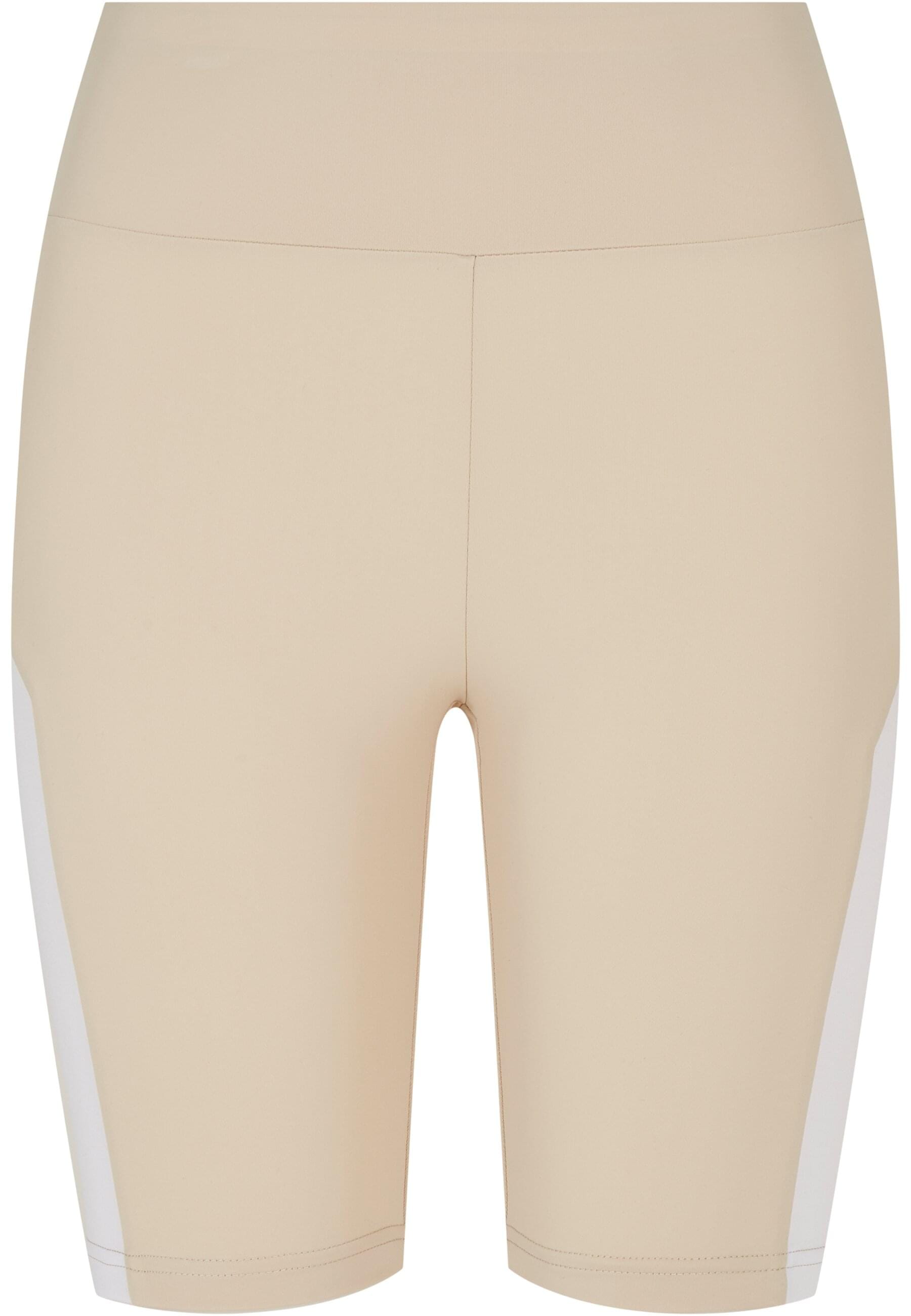 Radlerhose »Urban Classics Damen Ladies Color Block Cycle Shorts«, (1 tlg.)