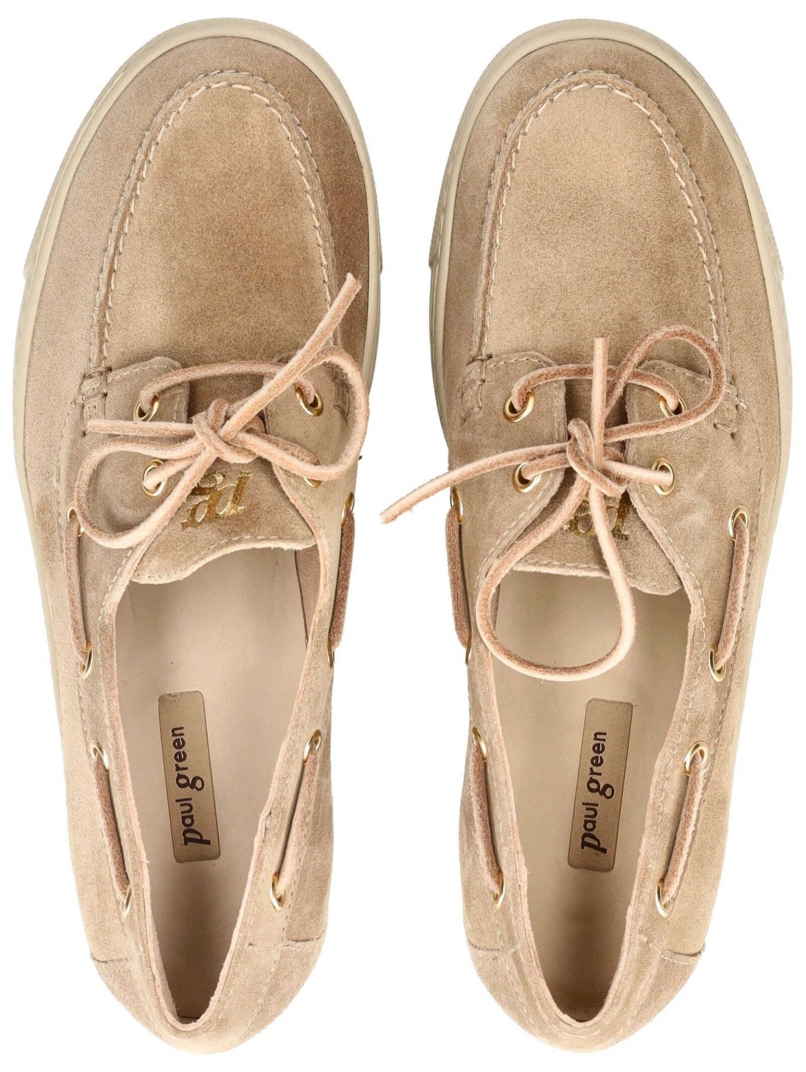 Paul Green Schnürschuh »Paul Green Halbschuhe Veloursleder«