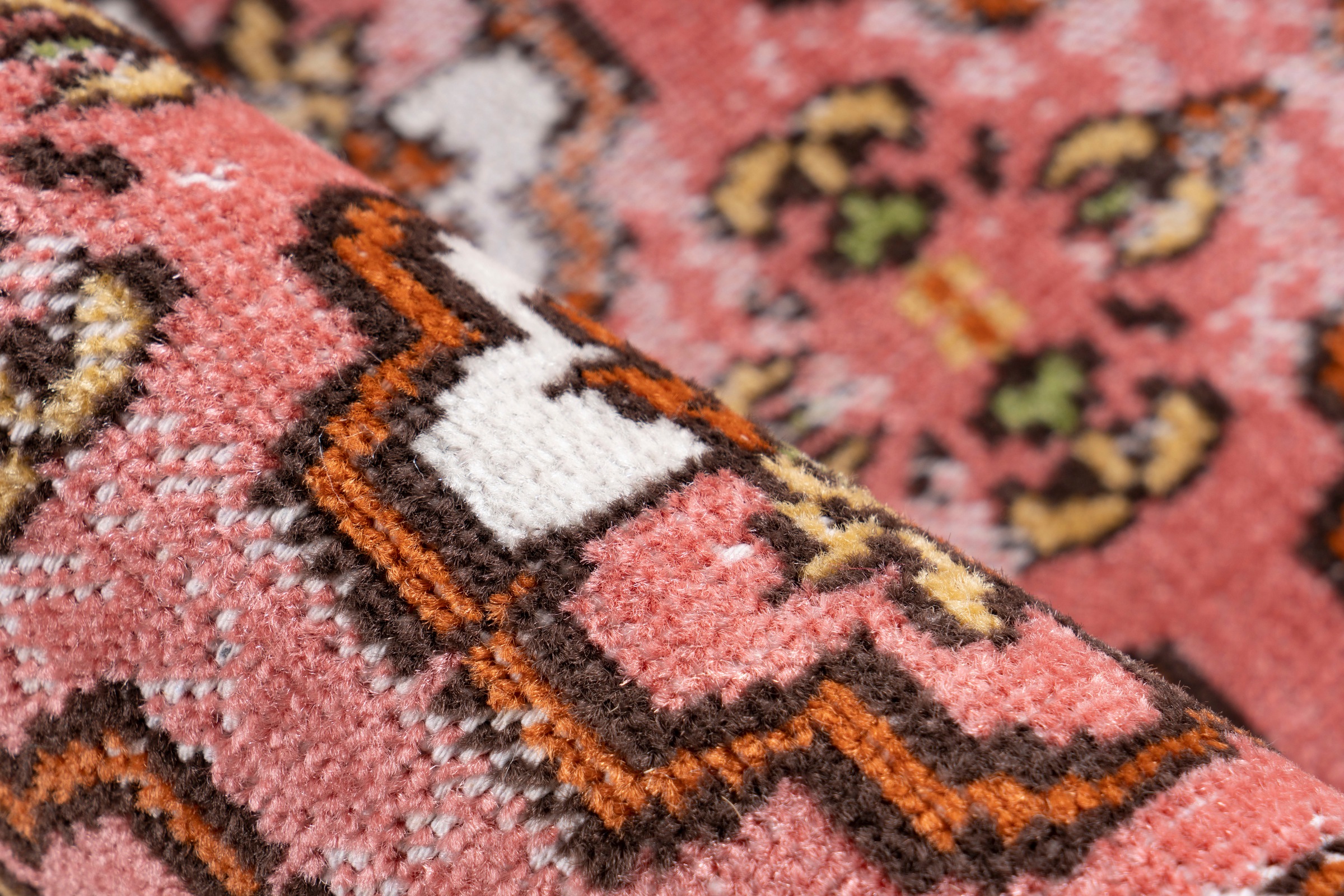 me gusta Teppich »Ariya 625«, rechteckig, 6 mm Höhe, Flachflor, gekettelt, Wohnzimmer