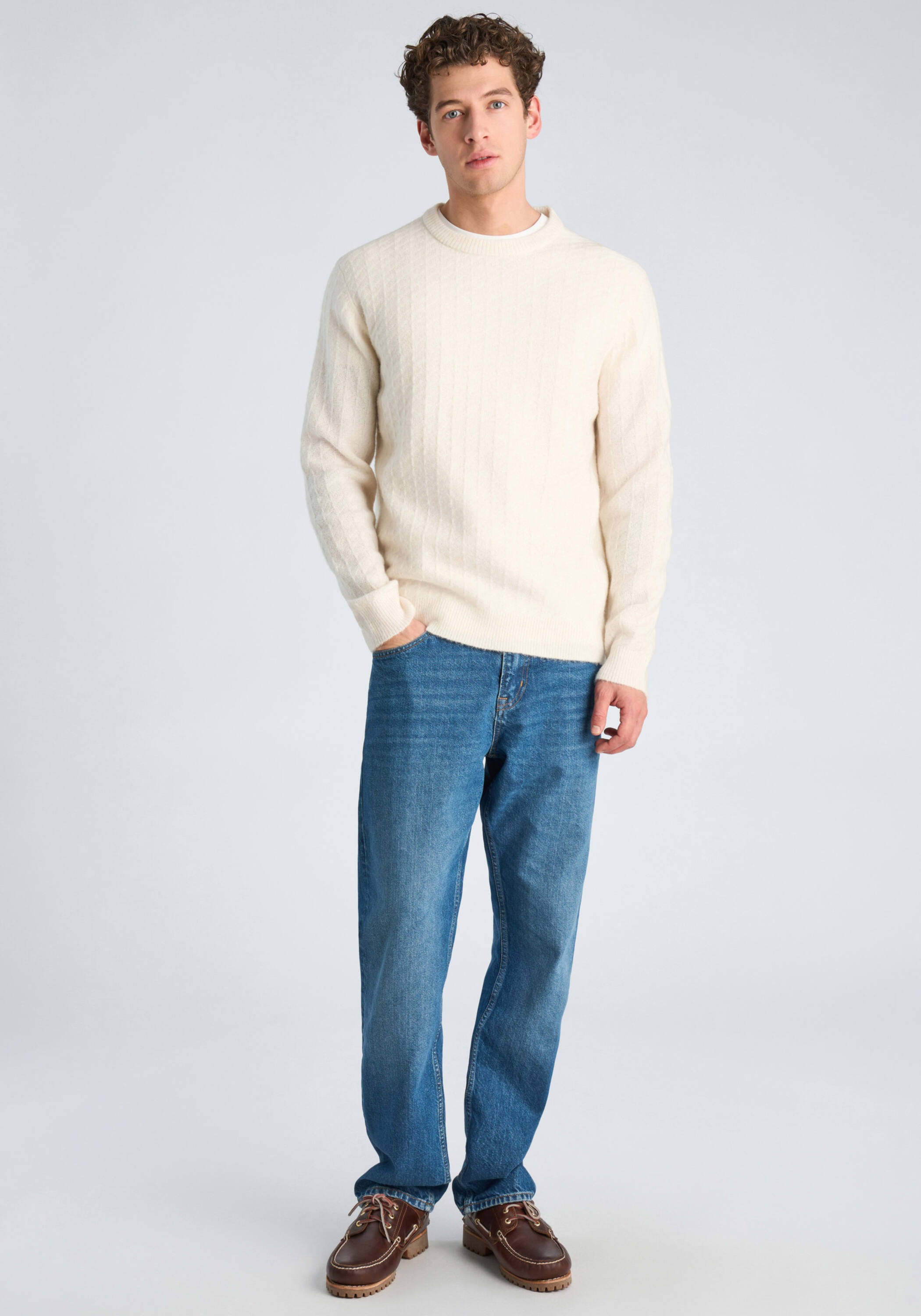 LINDBERGH Strickpullover »Strickpullover Comfort Fit«