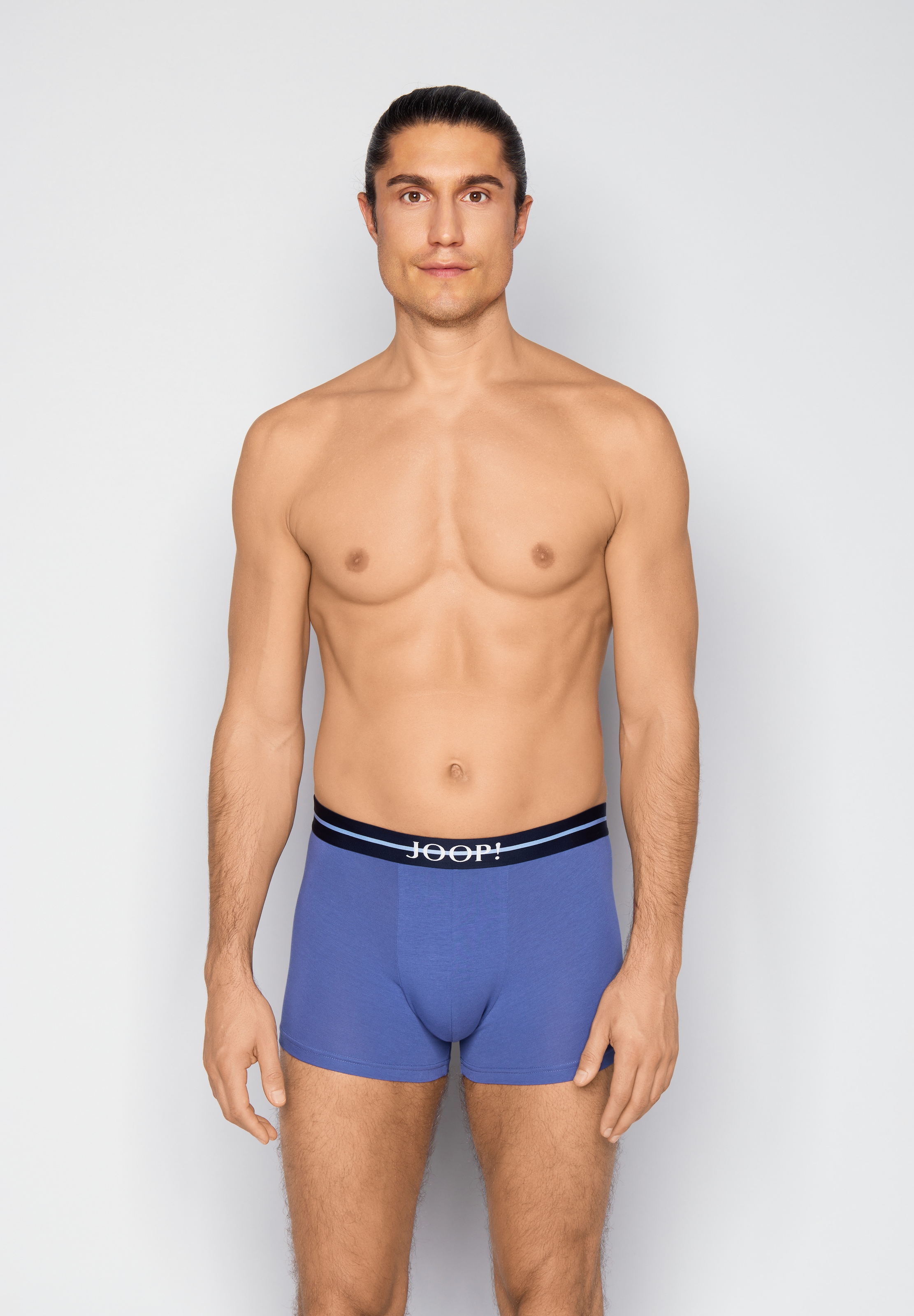 JOOP! Boxershorts »Everyday« 2er Pack,  ohne Eingriff, elastischer Logobund, Baumwollmix