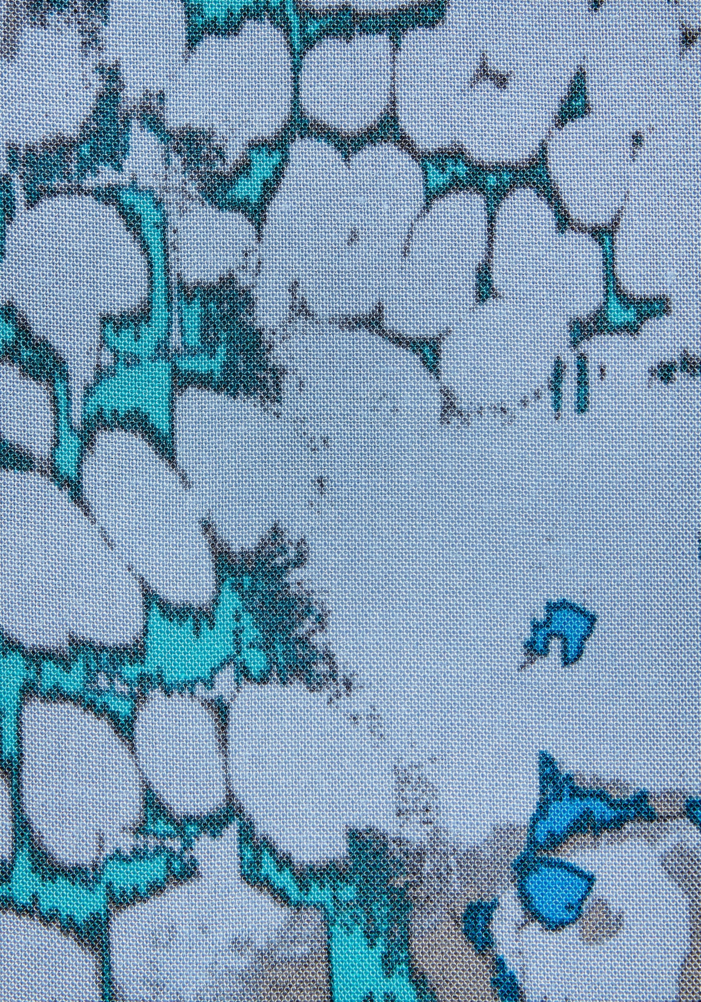 Buffalo Palazzohose, mit Animalprint und elastischem Bund, Schlupfhose, Stoffhose