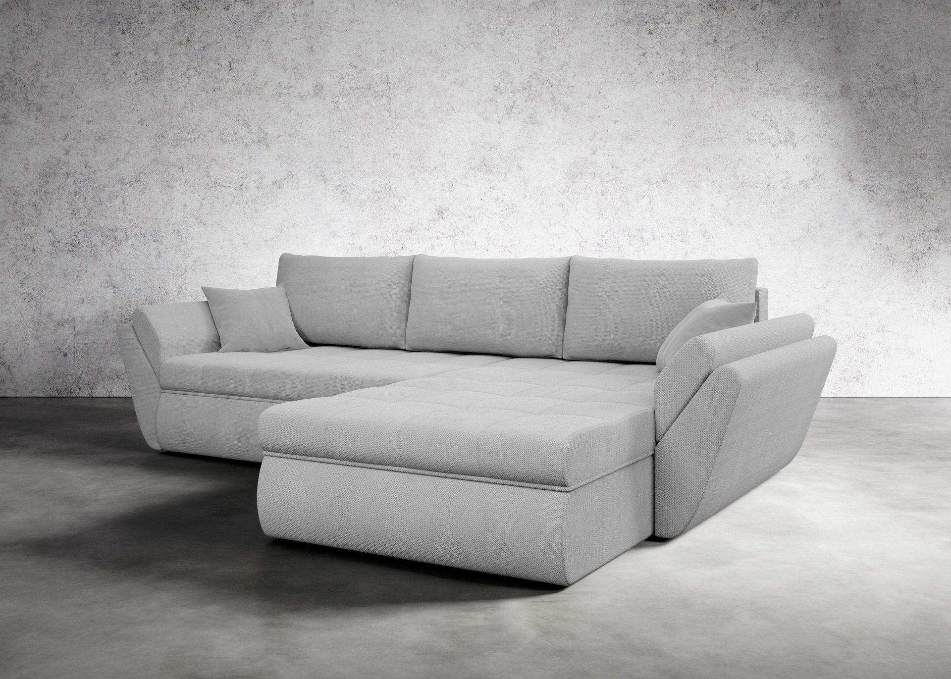 INOSIGN Ecksofa »Iolani«, mit Bettfunktion und Bettkasten