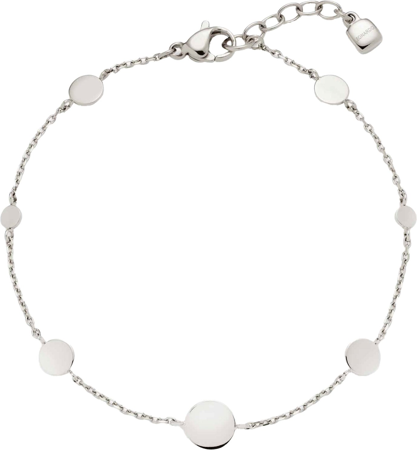 Damen Armband "Milla CIAO", 20cm, Edelstahl, silber, CIAO BY LEONARDO, Edelstahl, Armbänder