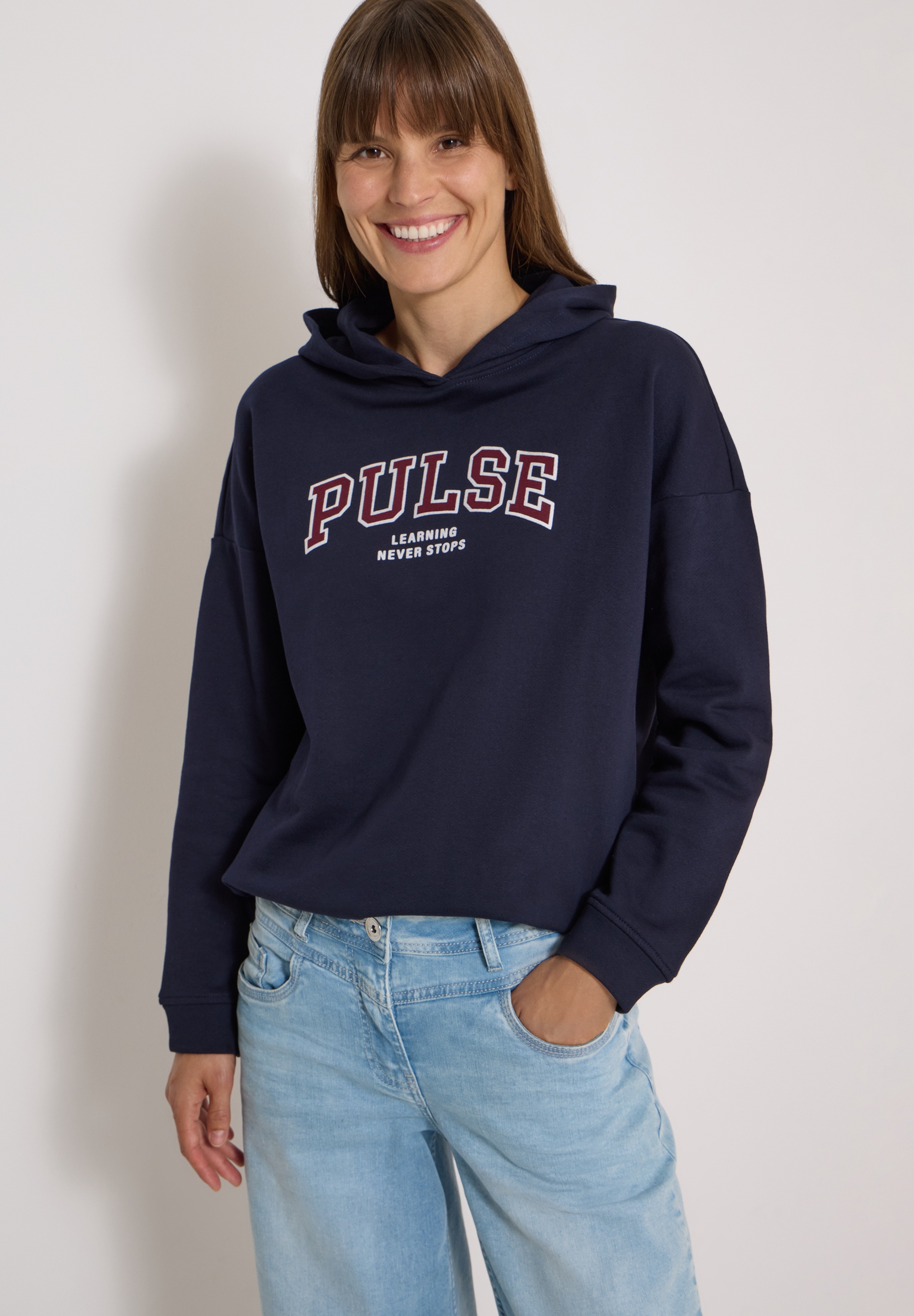 Cecil Sweatshirt, aus reiner Baumwolle