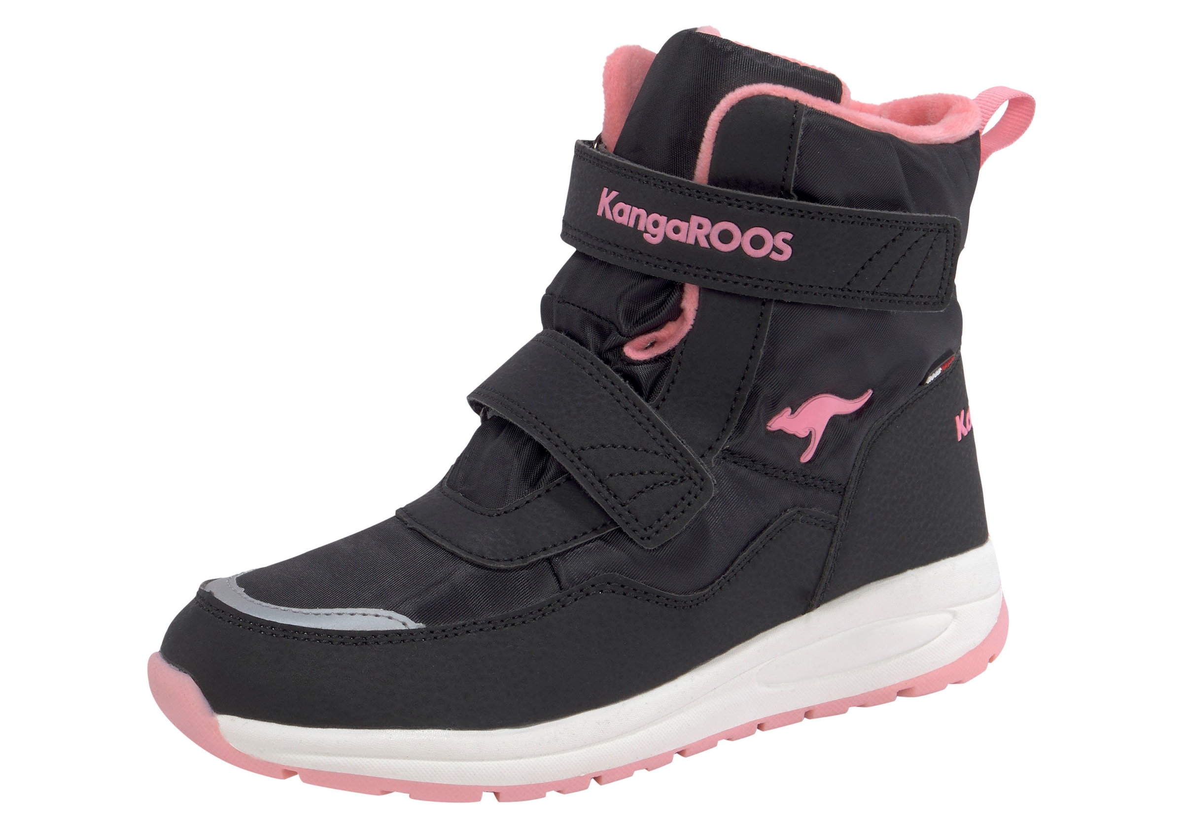 KangaROOS Winterstiefel "KP-Nala V Roostex", Snowboots, Winterboots, Winterschuhe, wasserdicht mit Klettverschluss