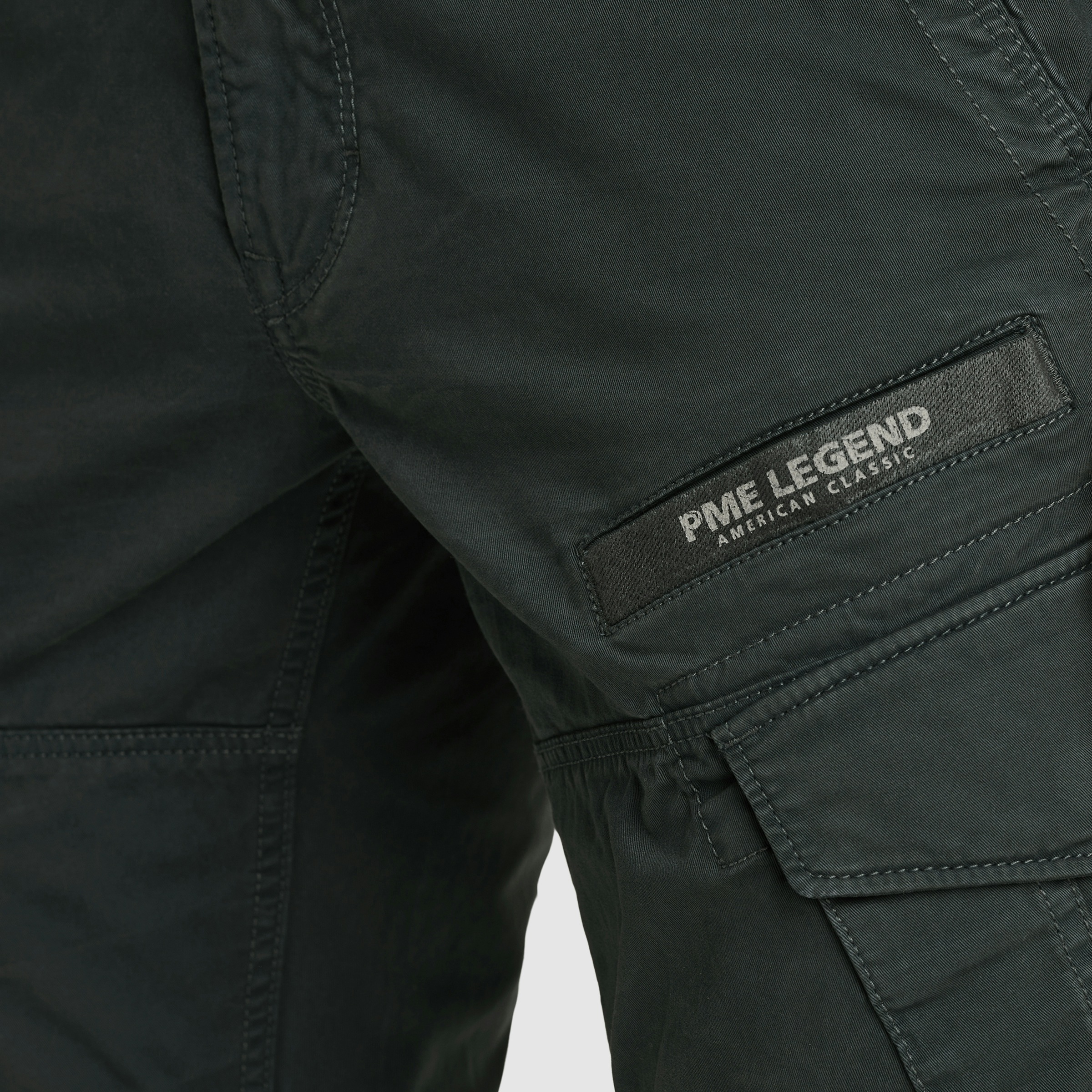 PME LEGEND Cargohose »Nordrop Stretch Twill«, mit Logo Stickerei