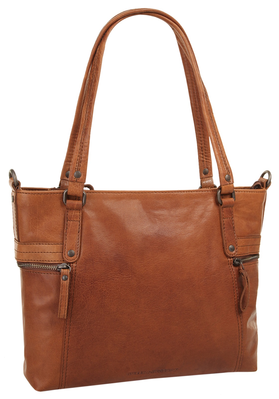 Spikes & Sparrow Shopper echt Leder günstig online kaufen