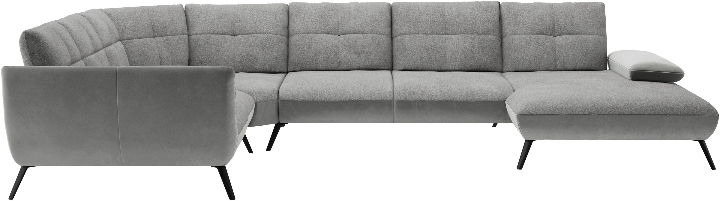 PLACES OF STYLE Wohnlandschaft "Mikado U-Form" inkl. Sitztiefenverstellung günstig online kaufen