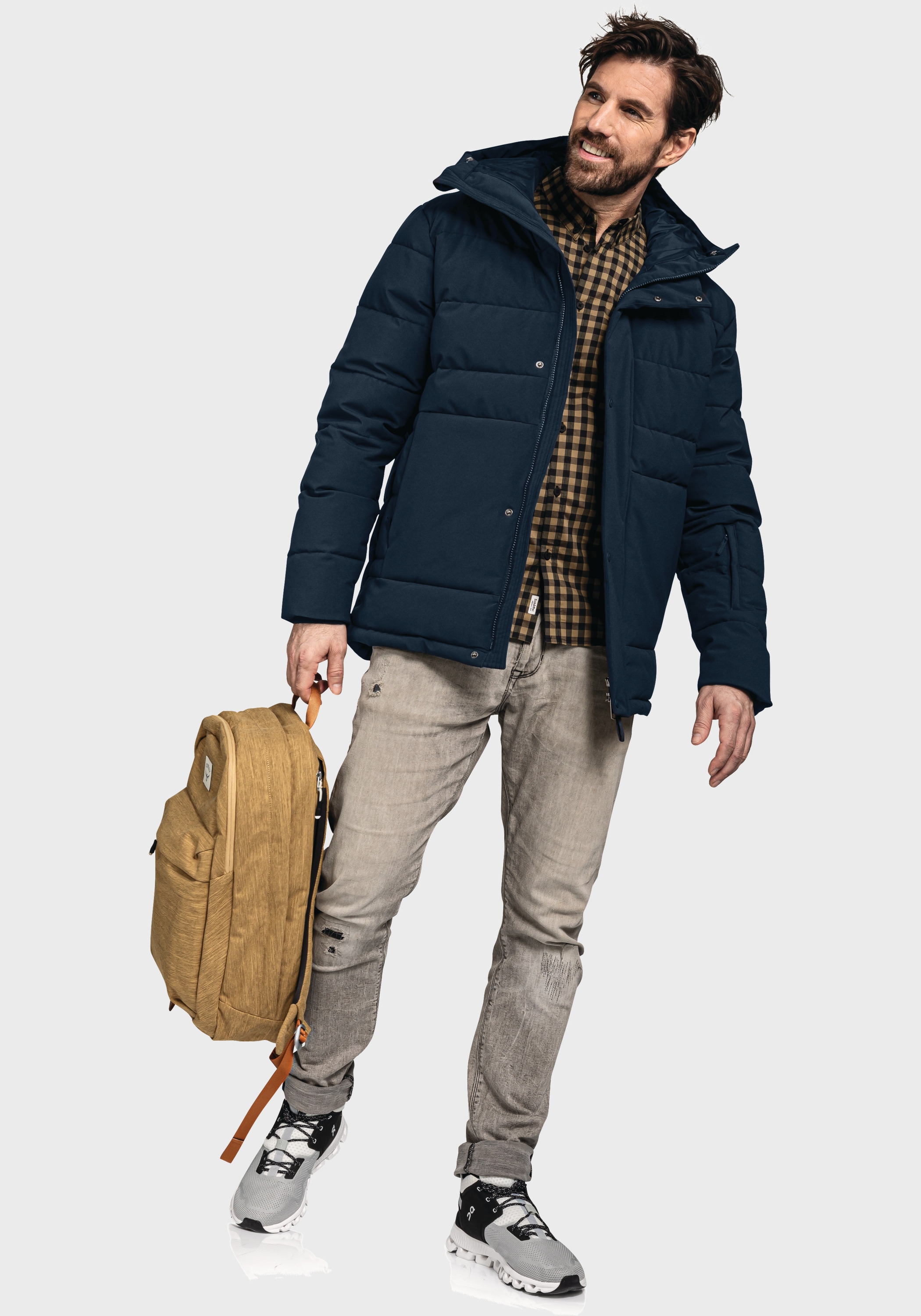 Schöffel Outdoorjacke »Ins. Jacket Eastcliff M«, mit Kapuze